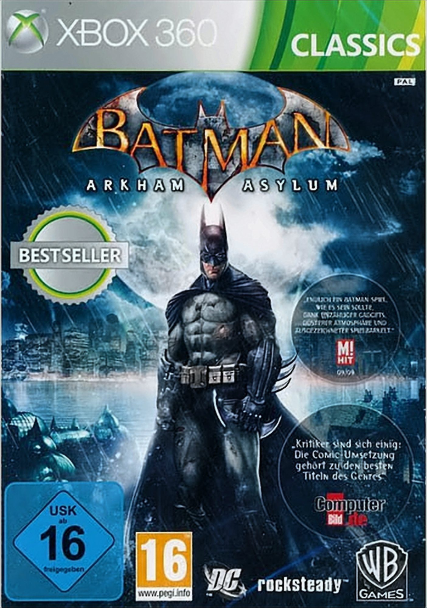 Batman: Arkham Asylum - classics Xbox 360