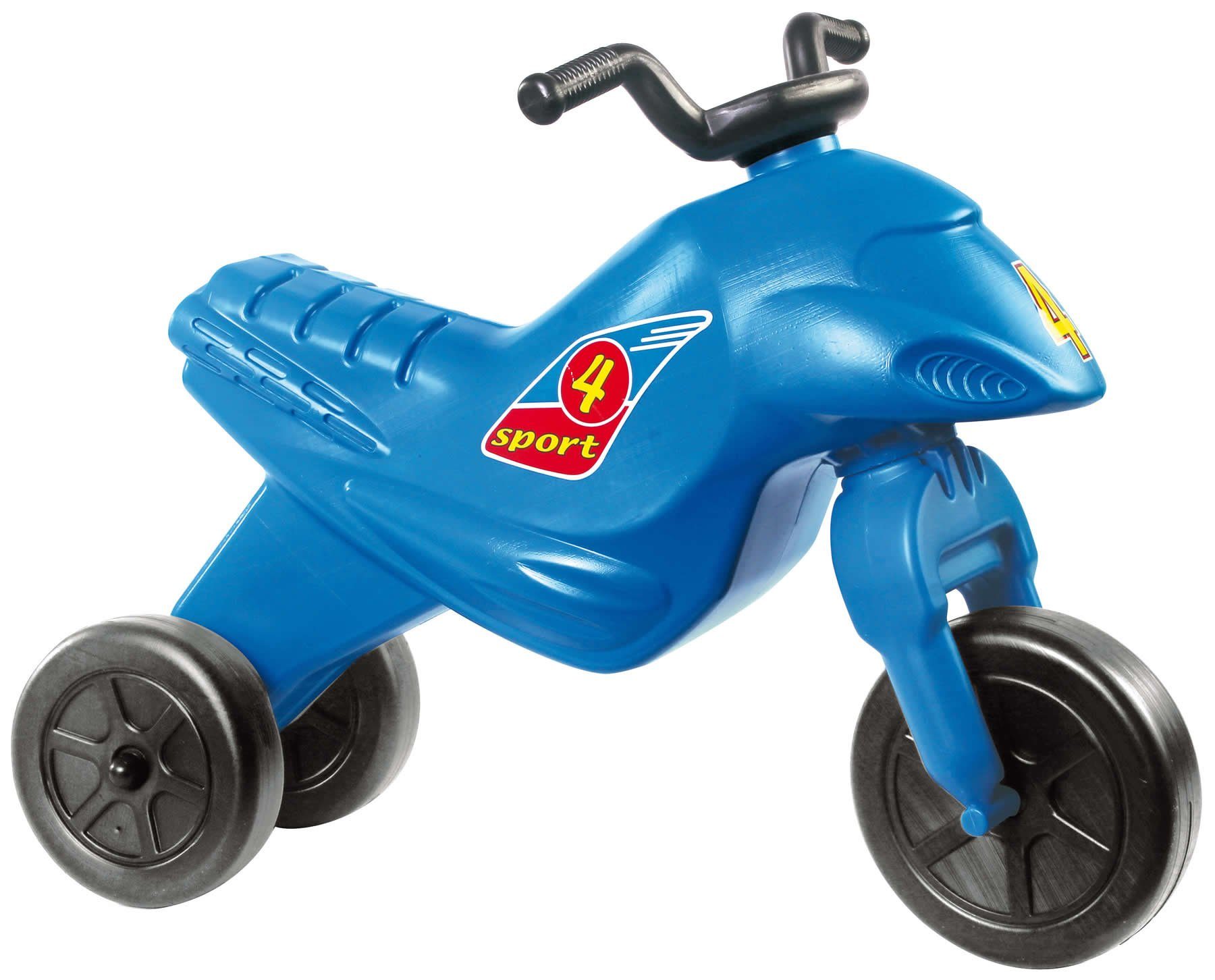 Rutschmotorrad Superbike 4 Medium Kinder Lauflernrad blau