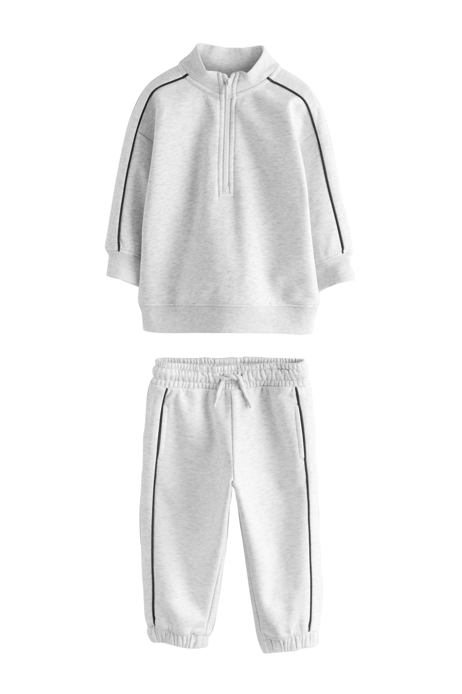 Next Sweatanzug Reißverschlussjacke und Jogginghose im Set (2-tlg)