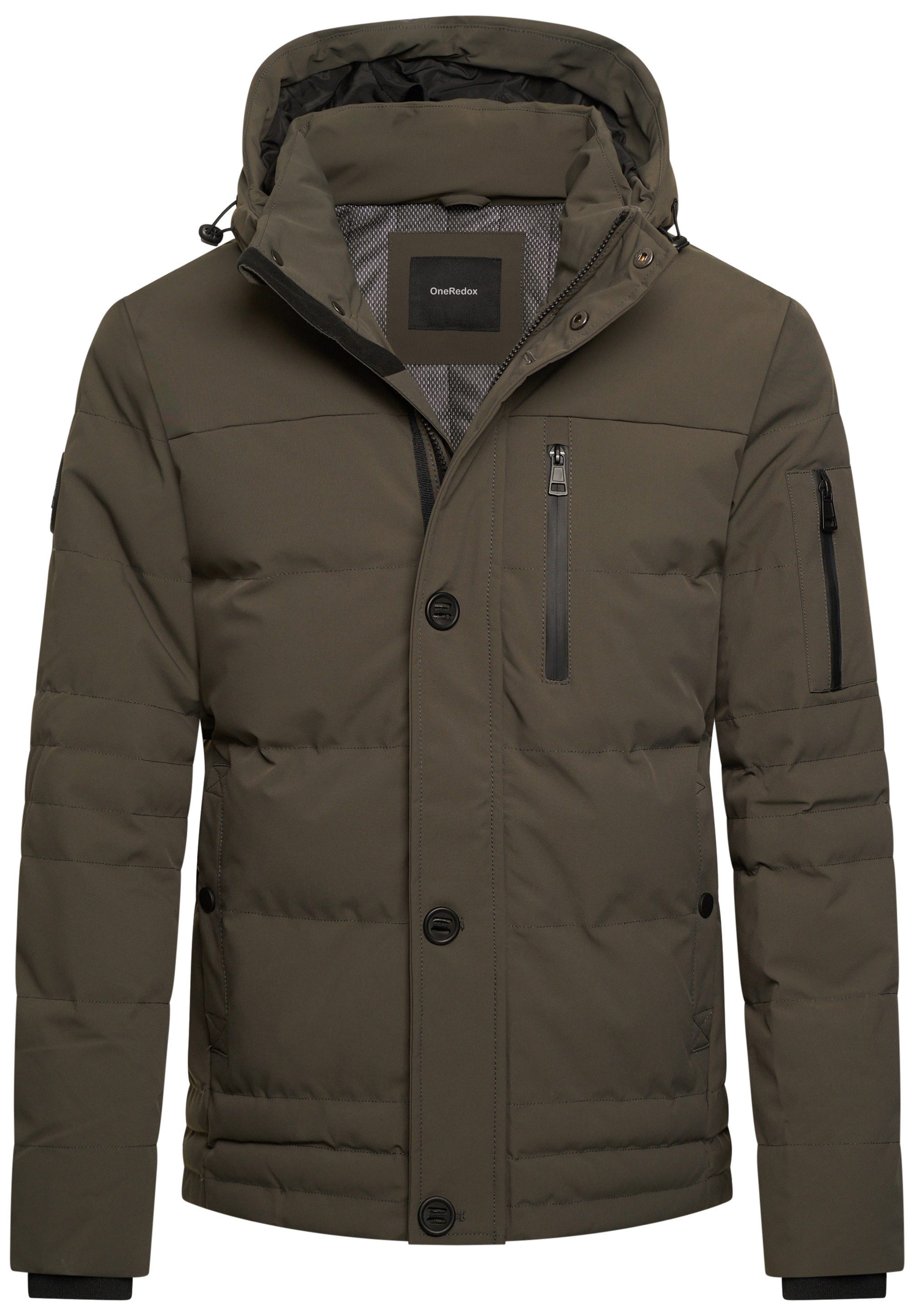 OneRedox Winterjacke ORPAAMIUT Herren warme Pufferjacke günstig online kaufen