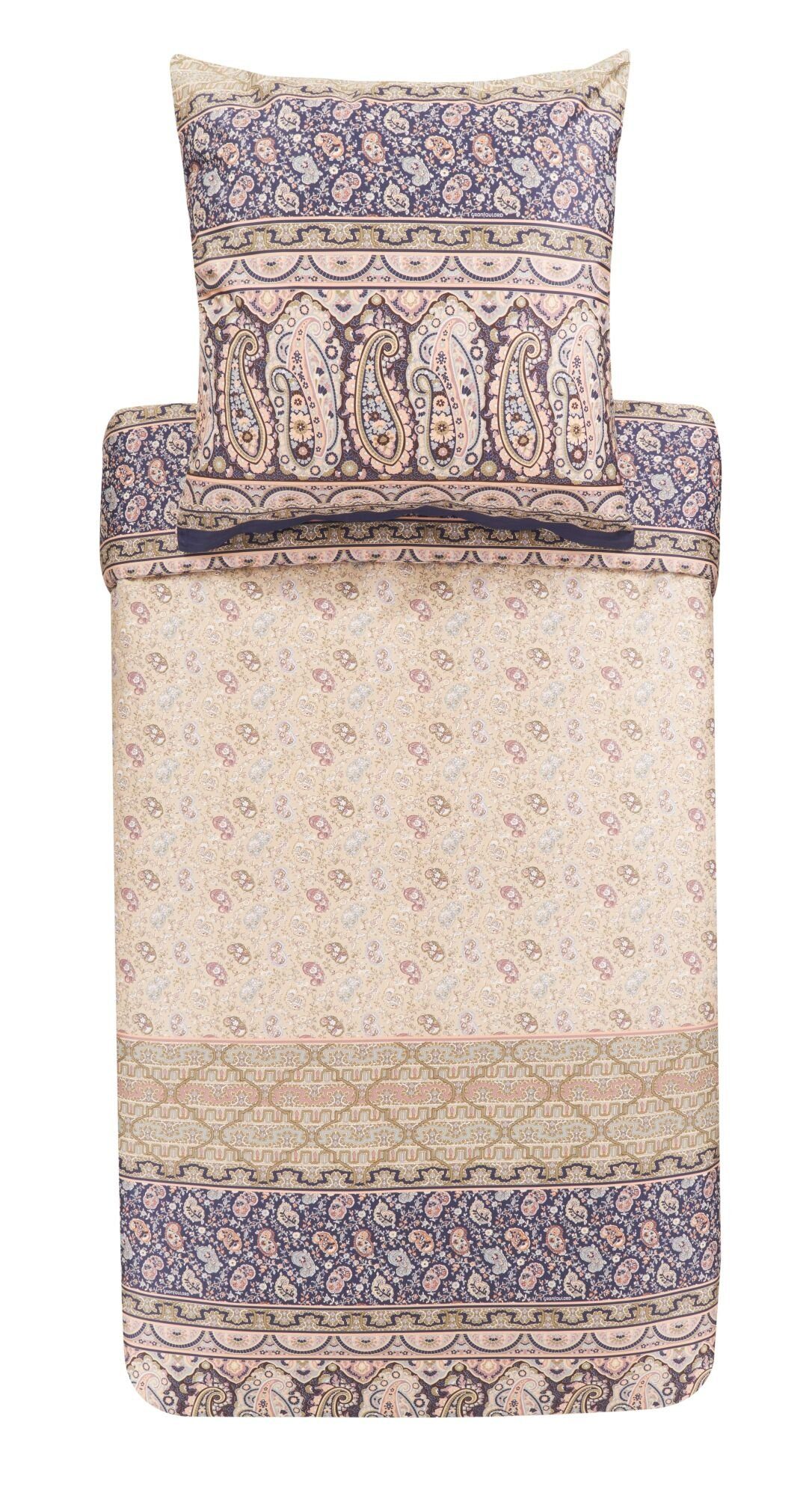 Bassetti Bettwäsche IMPERIA, Satin, 2 teilig, aus satinierter Baumwolle