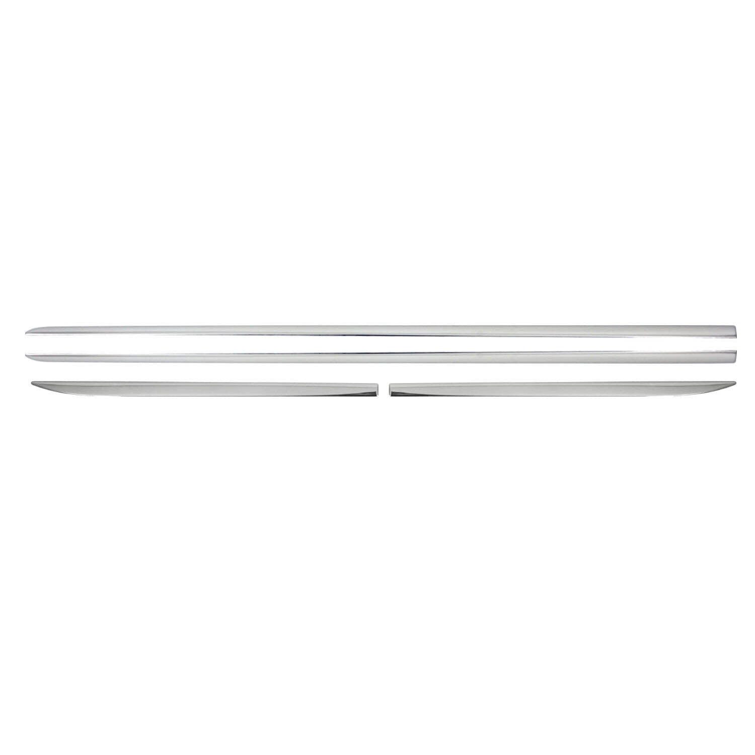 OMAC Zierleisten-Aufkleber Seitentürleiste Türschutzleisten für VW Golf 2012-2019 Edelstahl 4x, (4tlg), Langlebig,Einfache Reinigung,Einfache Installation,Rostbeständig
