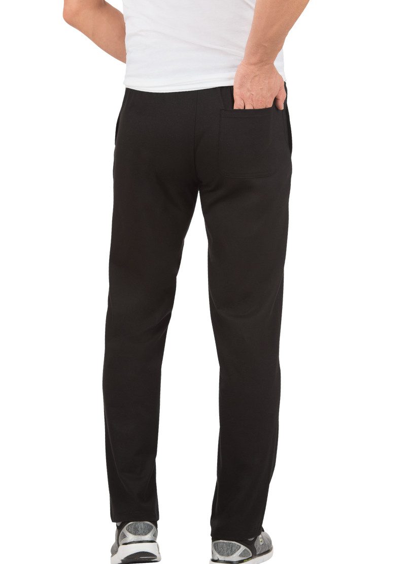 Trigema Jerseyhose TRIGEMA Hose DELUXE Baumwolle (1-tlg)