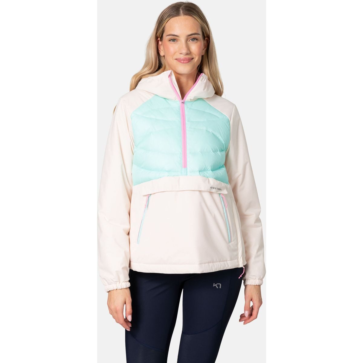 Kari Traa Outdoorjacke Tirill Thermal Anorak Strapazierfähiger, wasserabweisender Anorak mit Daunenfüllung für