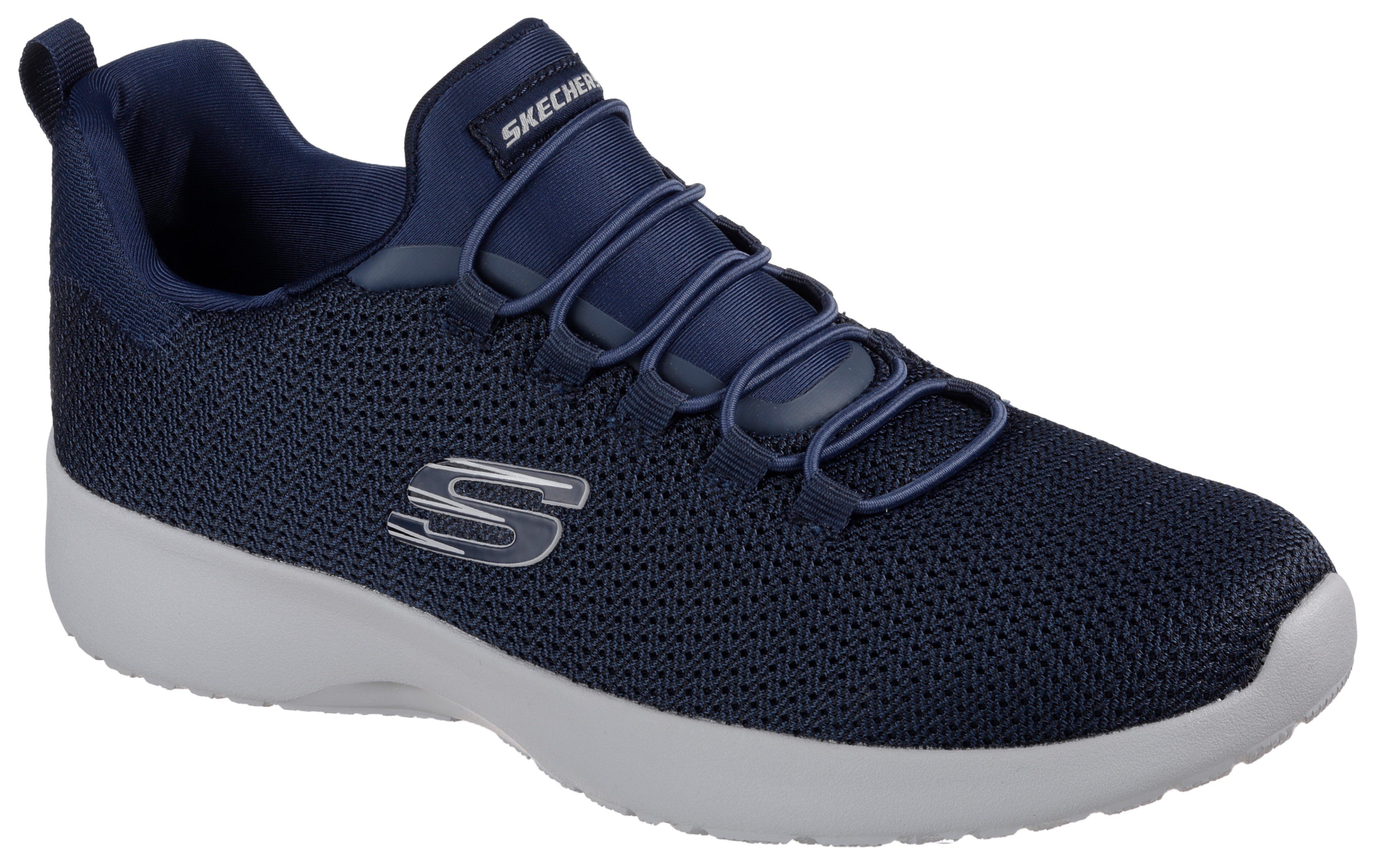 Skechers DYNAMIGHT Slip-On Sneaker mit Gummizug zum Schlupfen navy