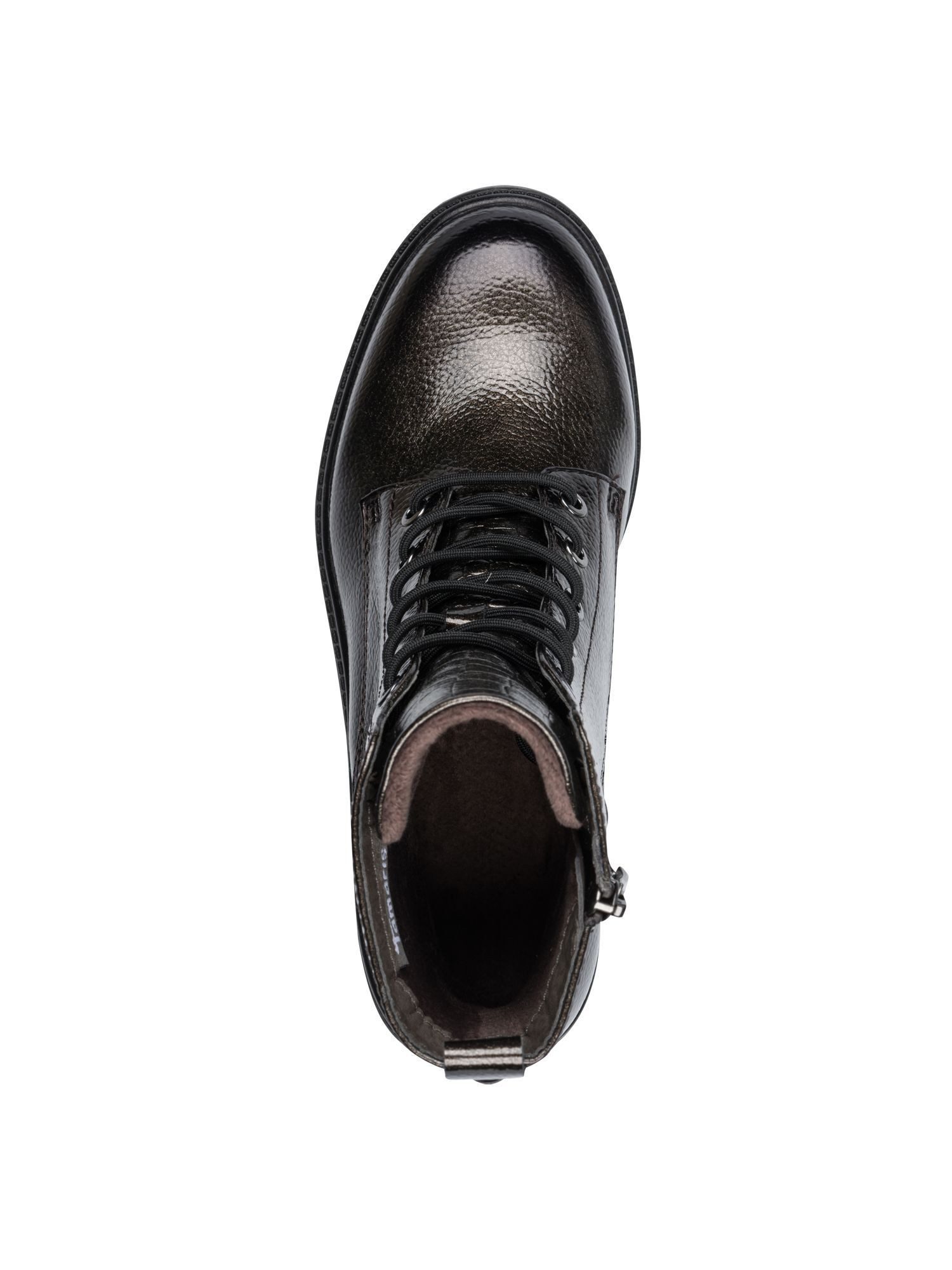 Tamaris Removable Sock, rem.sock/TOUCHI mit Absatz Schnürstiefelette Removable Sock