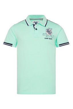 CAMP DAVID Poloshirt mit kontrastreichen Details