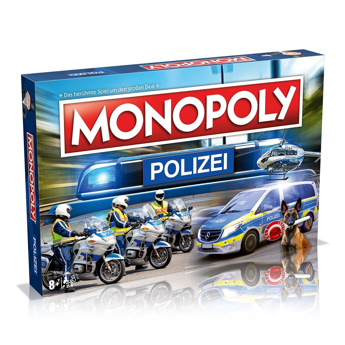 - Winning Brettspiel Moves Polizei Monopoly Spiel,