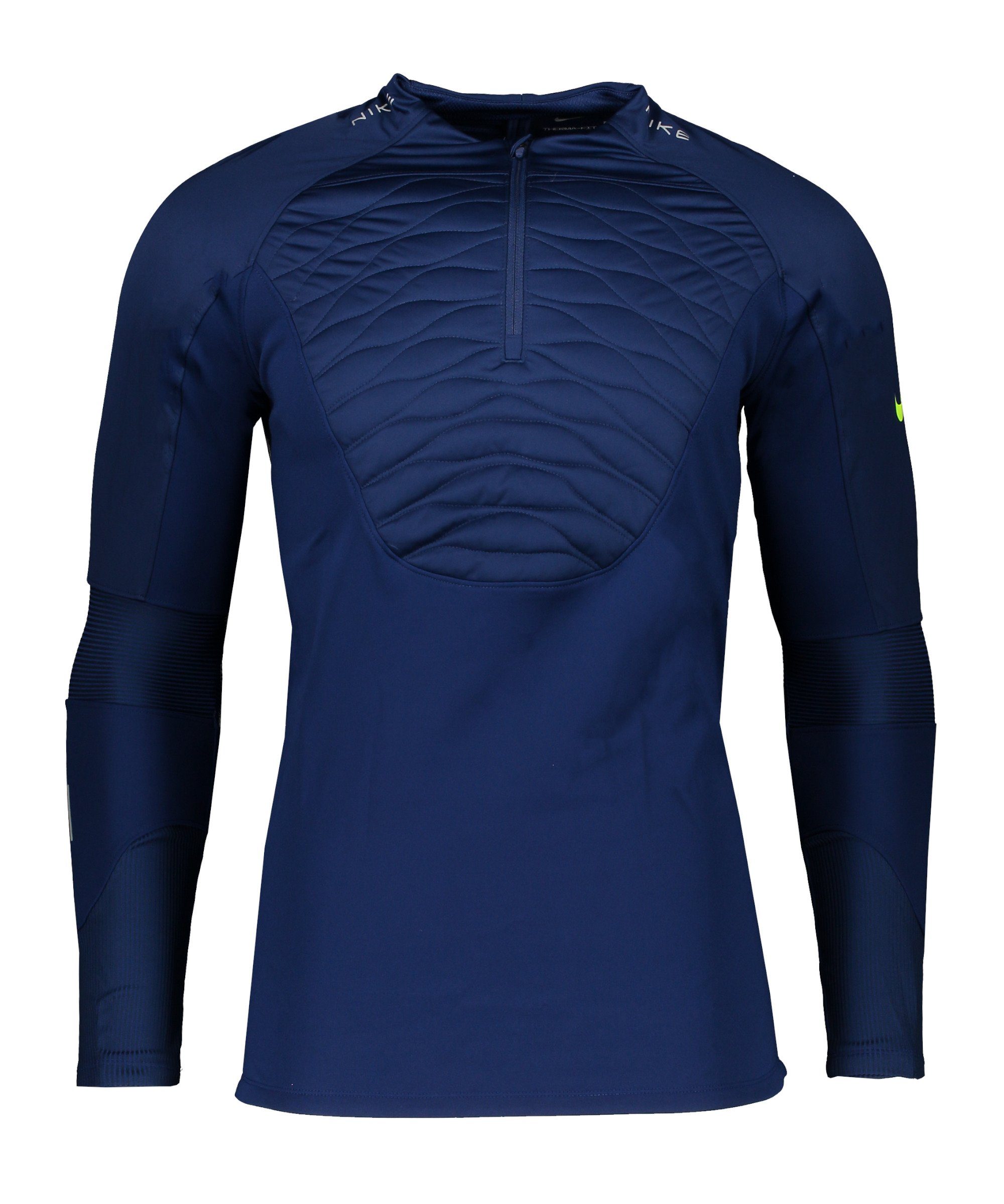 blau Sweatshirt Nike Sweater Therma-FIT Winter Strike