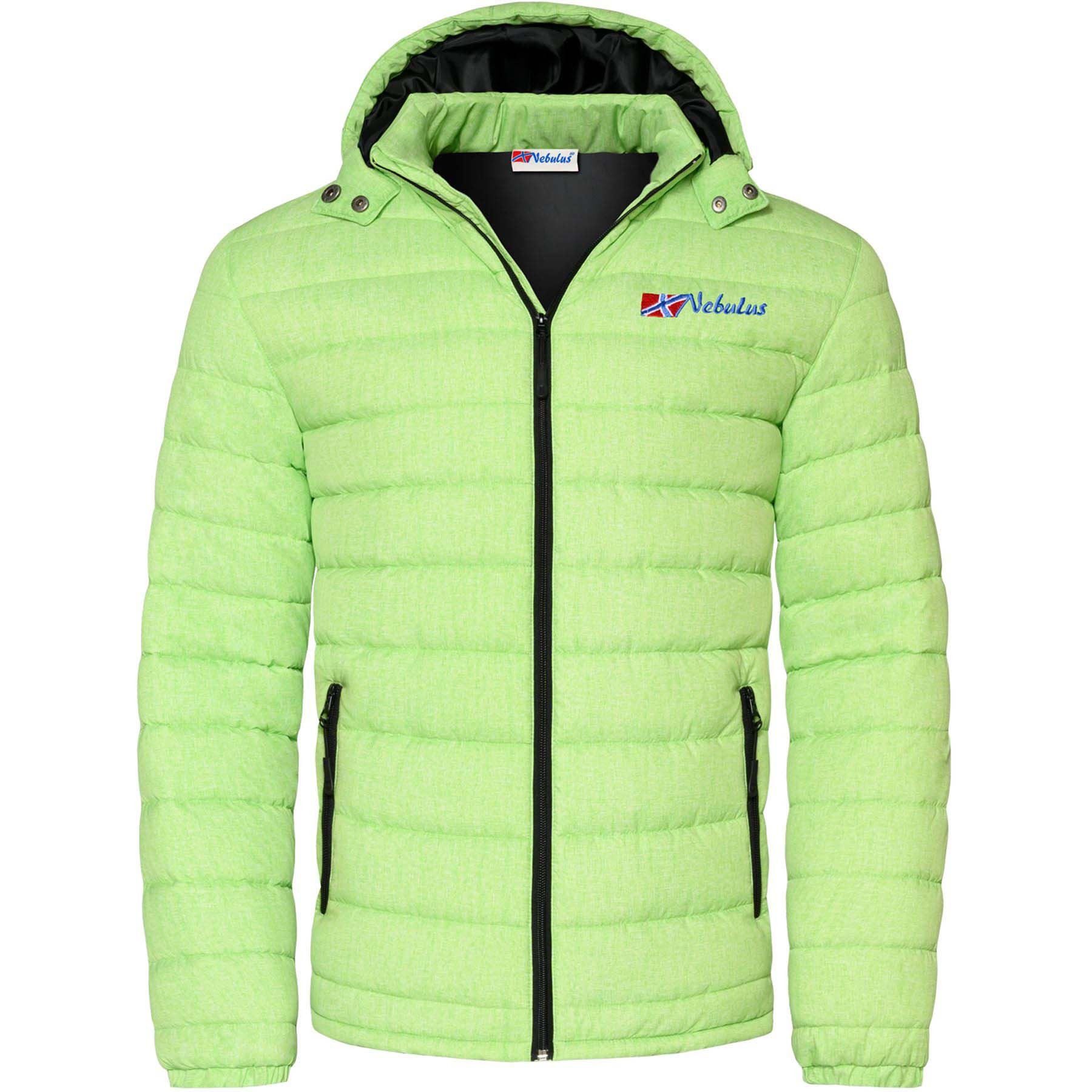 Nebulus Winterjacke COLORS, P4845 - Herren, limettengrün, L