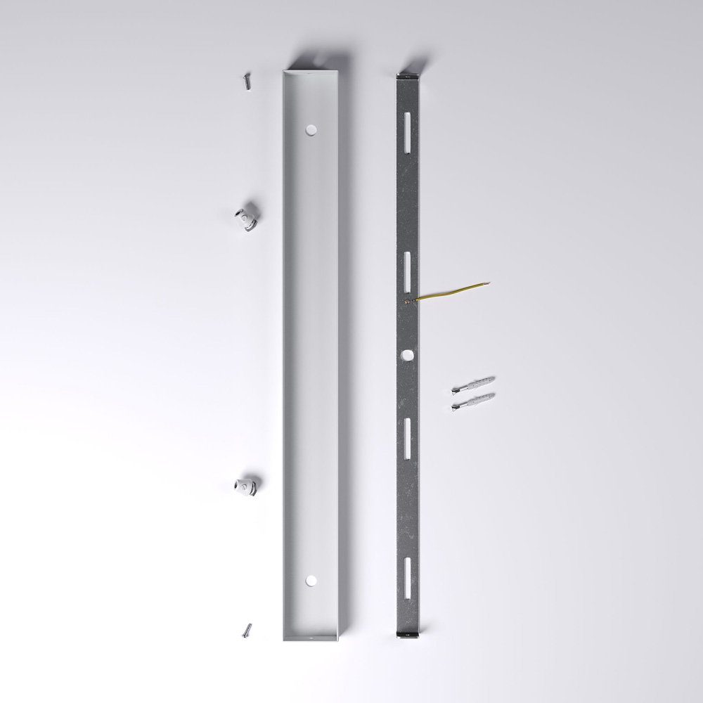 Lightstock Deckenleuchte Baldachin für Lampe, 50 oder 80cm (H 2.5 x B 5 cm) – Bild 3 von 5