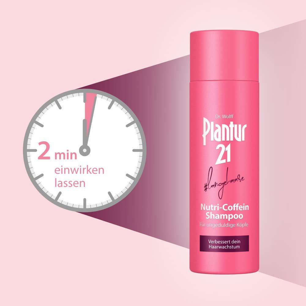 Plantur 21 Haarshampoo PLANTUR 21 langehaare Nutri-Coffein-Shampoo 200 ml, 1-tlg.