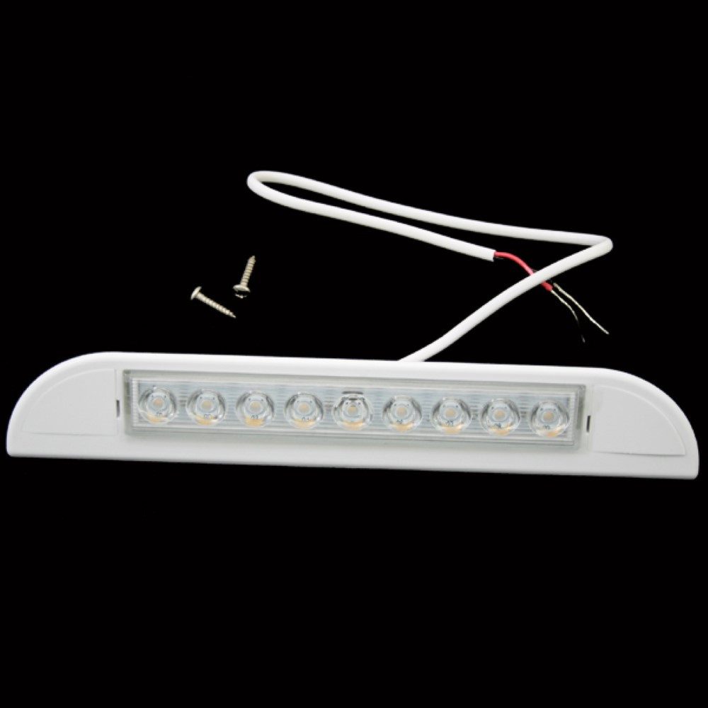 HABA B.V. LED Außen-Wandleuchte 12 Volt LED Außenlampe Tür warmweiß 231 mm weiß, warmweiß