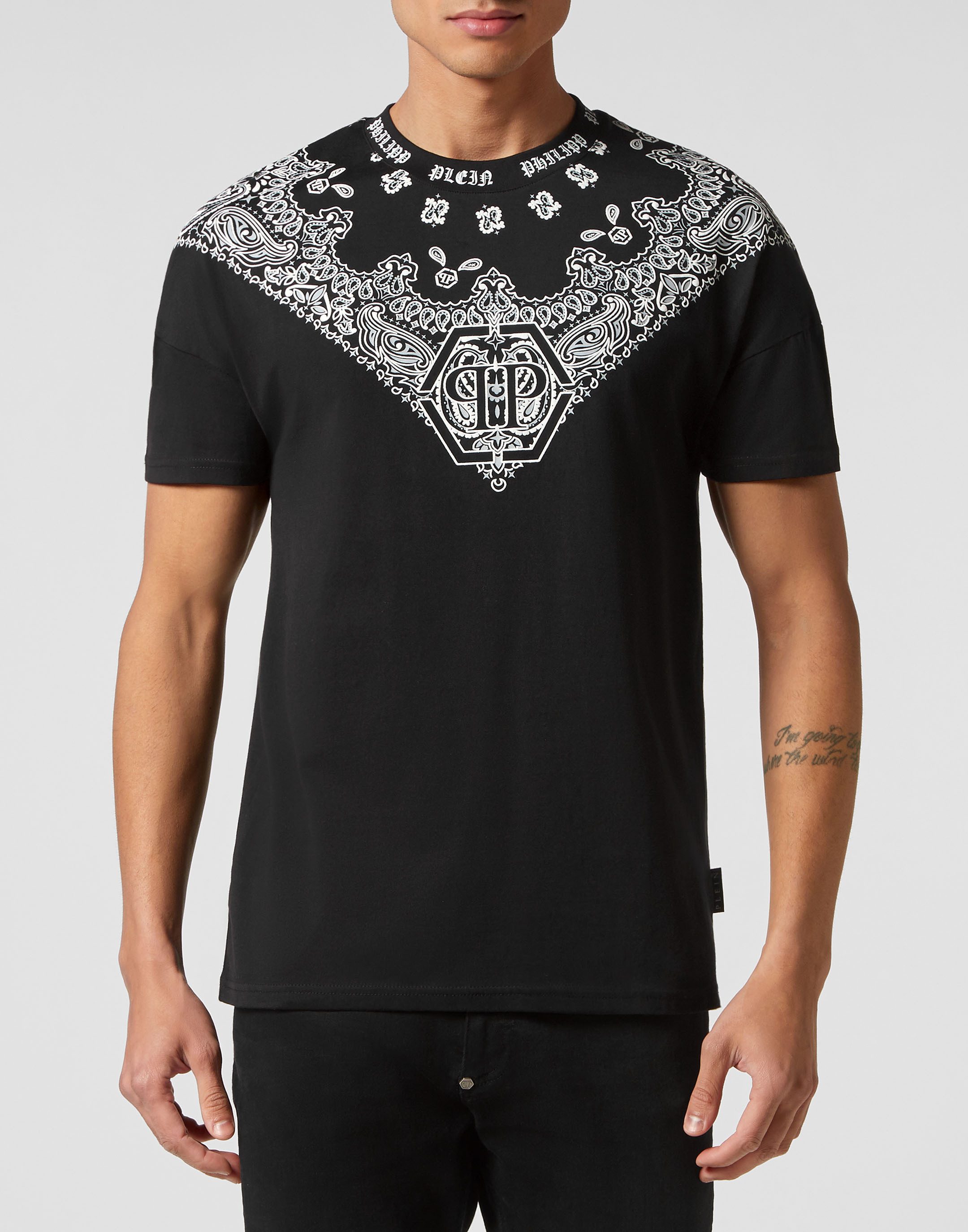 PHILIPP PLEIN T-Shirt Paisley günstig online kaufen