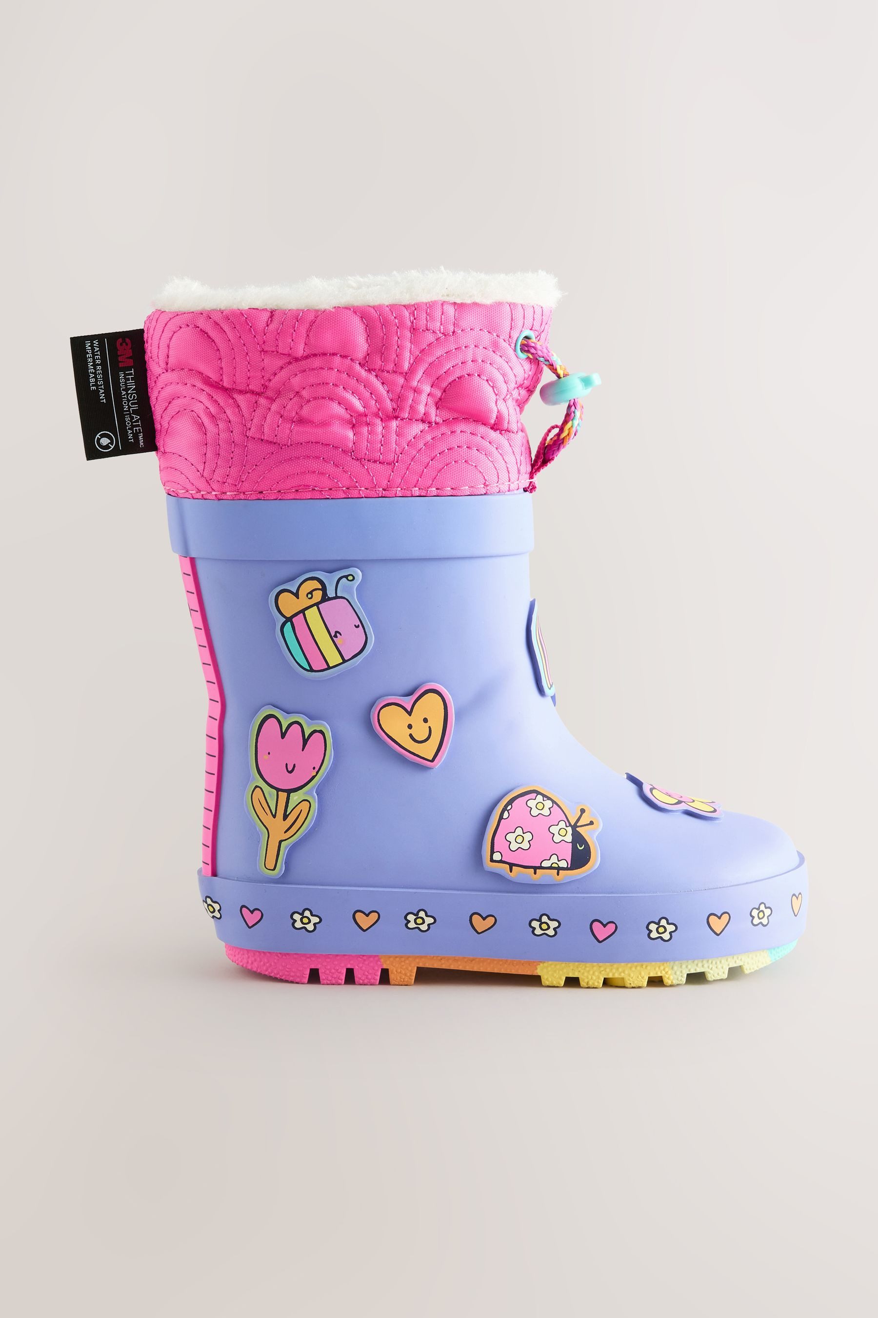 Next Thinsulate™ Gummistiefel mit Umschlagschaft Gummistiefel – Bild 5 von 5