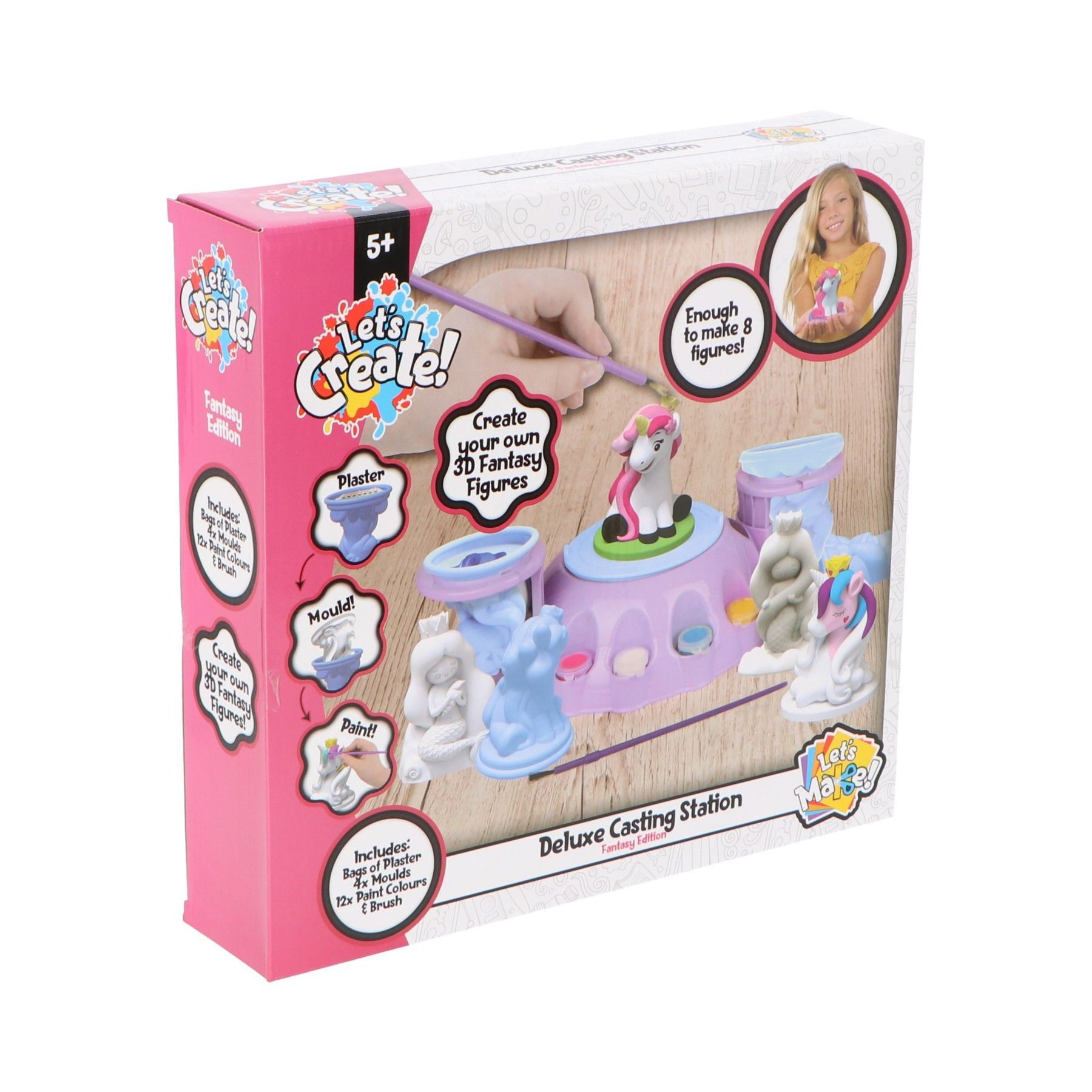 COFI 1453 Kreativset Deluxe-Gießstation Hobbyset Kreatives Spielzeug Gips G günstig online kaufen