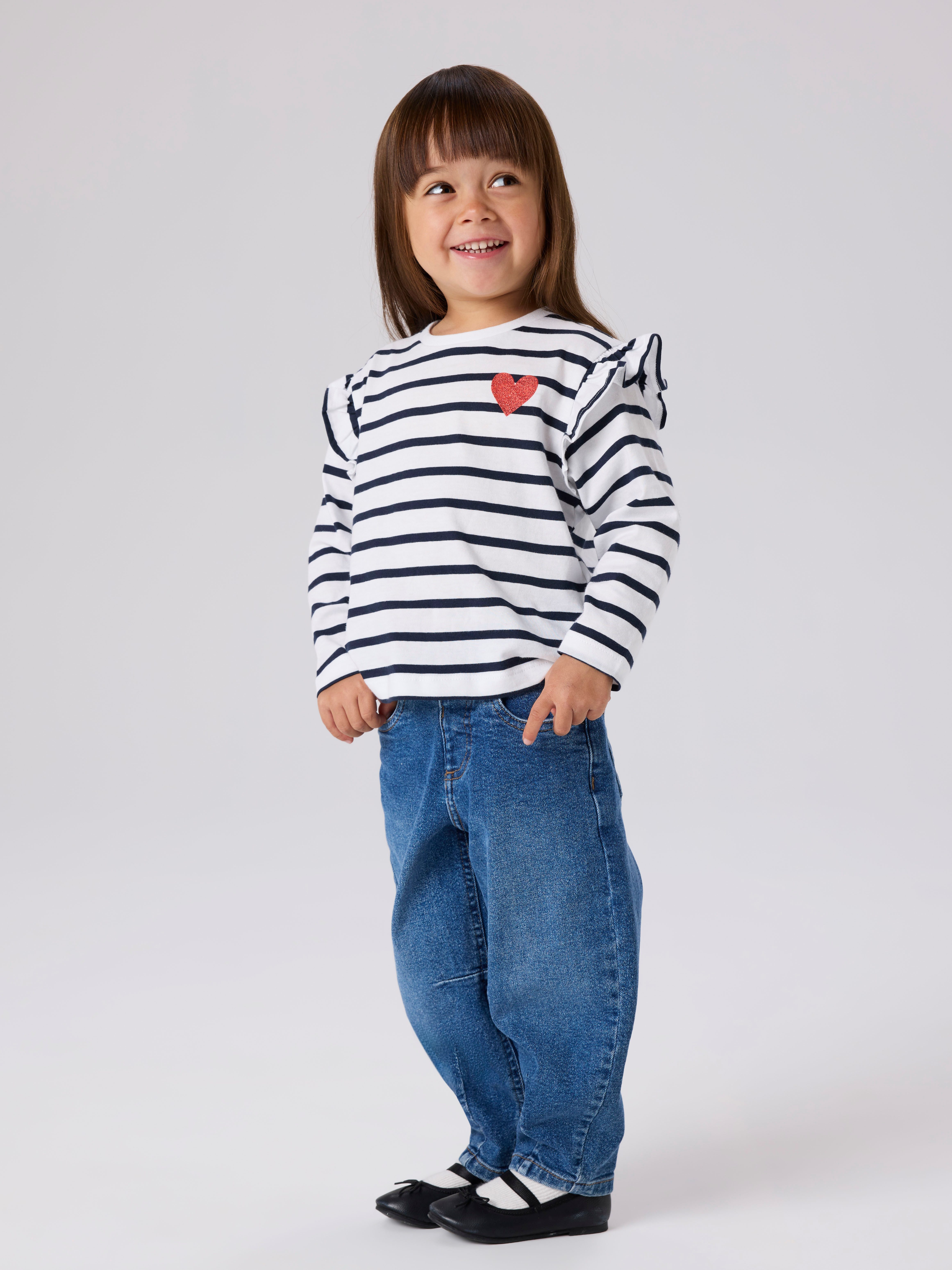 Name It Bequeme Jeans NMFBELLA BALLOON JEANS 2441-SM NOOSwe