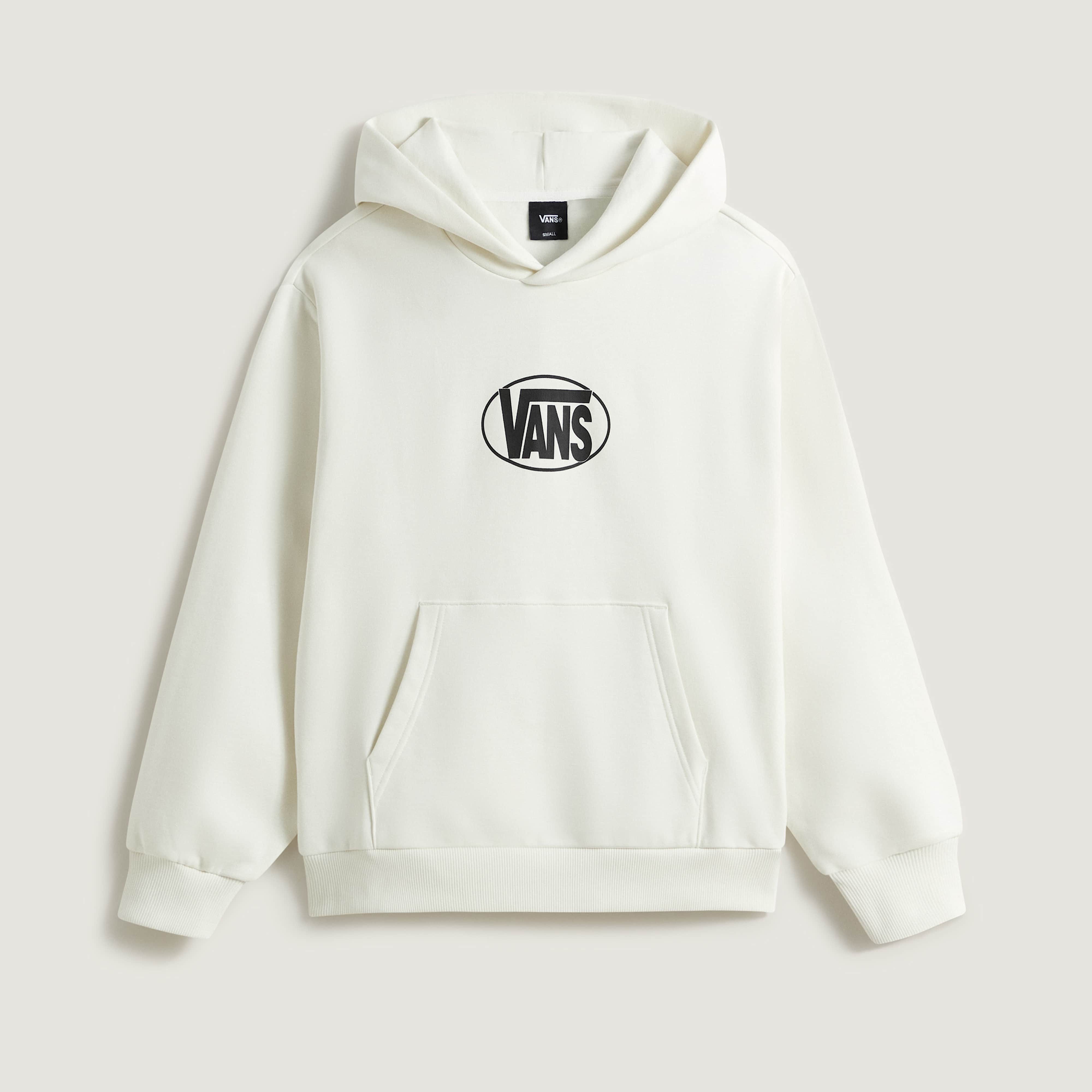 Vans Kapuzensweatshirt OVAL LOGO RELAXED PULLOVER mit Kapuze, aus Baumwolle, Langarm, in normaler Länge