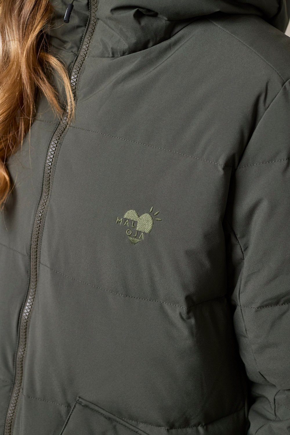 Maloja Daunenmantel AnkogelM Urban ReDown Coat (2-Lagen, sehr warm, winddicht) 2025 braun