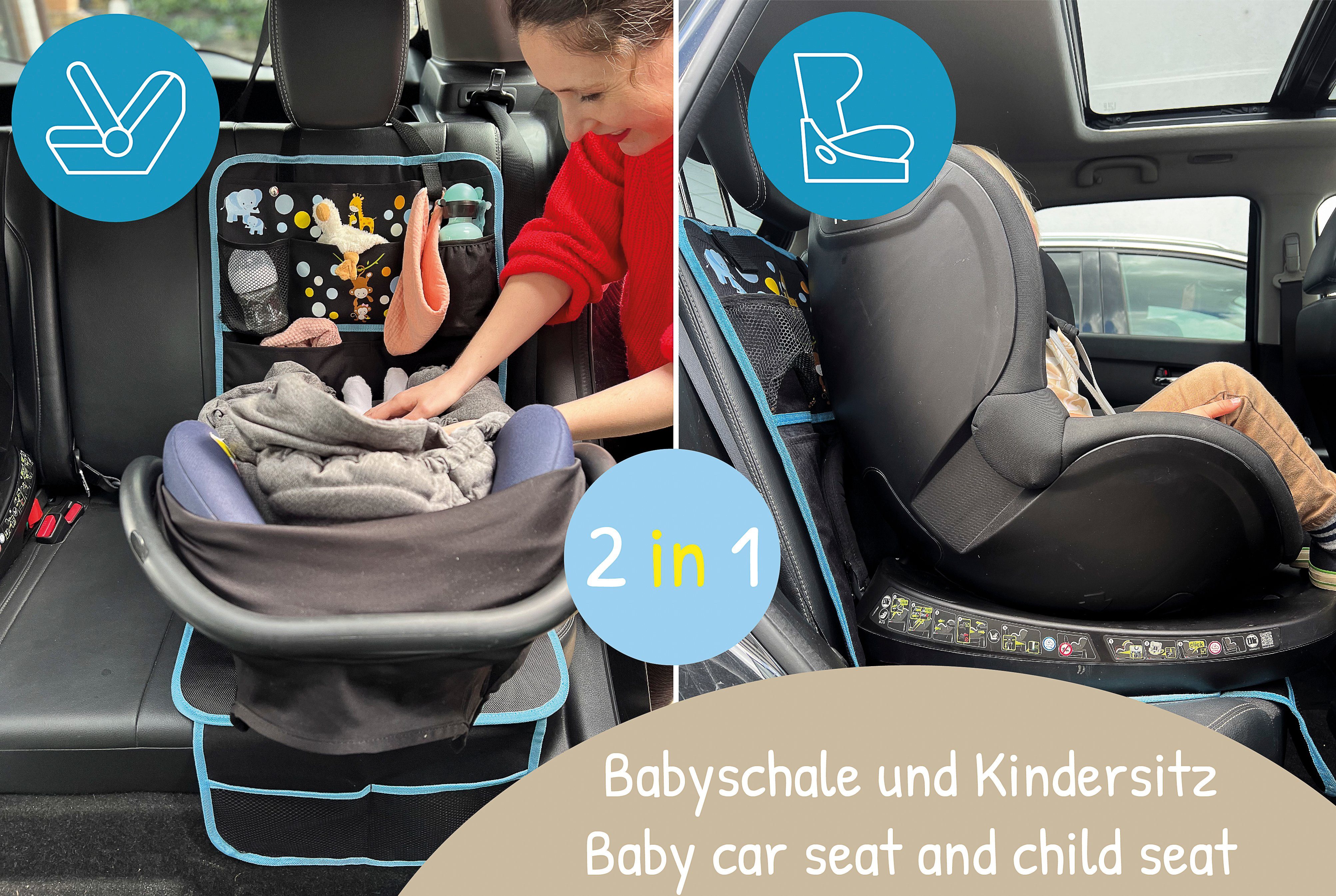 Sitzschoner Auto Kindersitz, 2 Stück Autositzschoner Isofix, rutschfeste  Autositzauflage Kindersitz, Rücksitzschoner für Babyschale, Kindersitz &  Haustiere, Kindersitzunterlage Auto, Sitzauflage Auto : : Baby