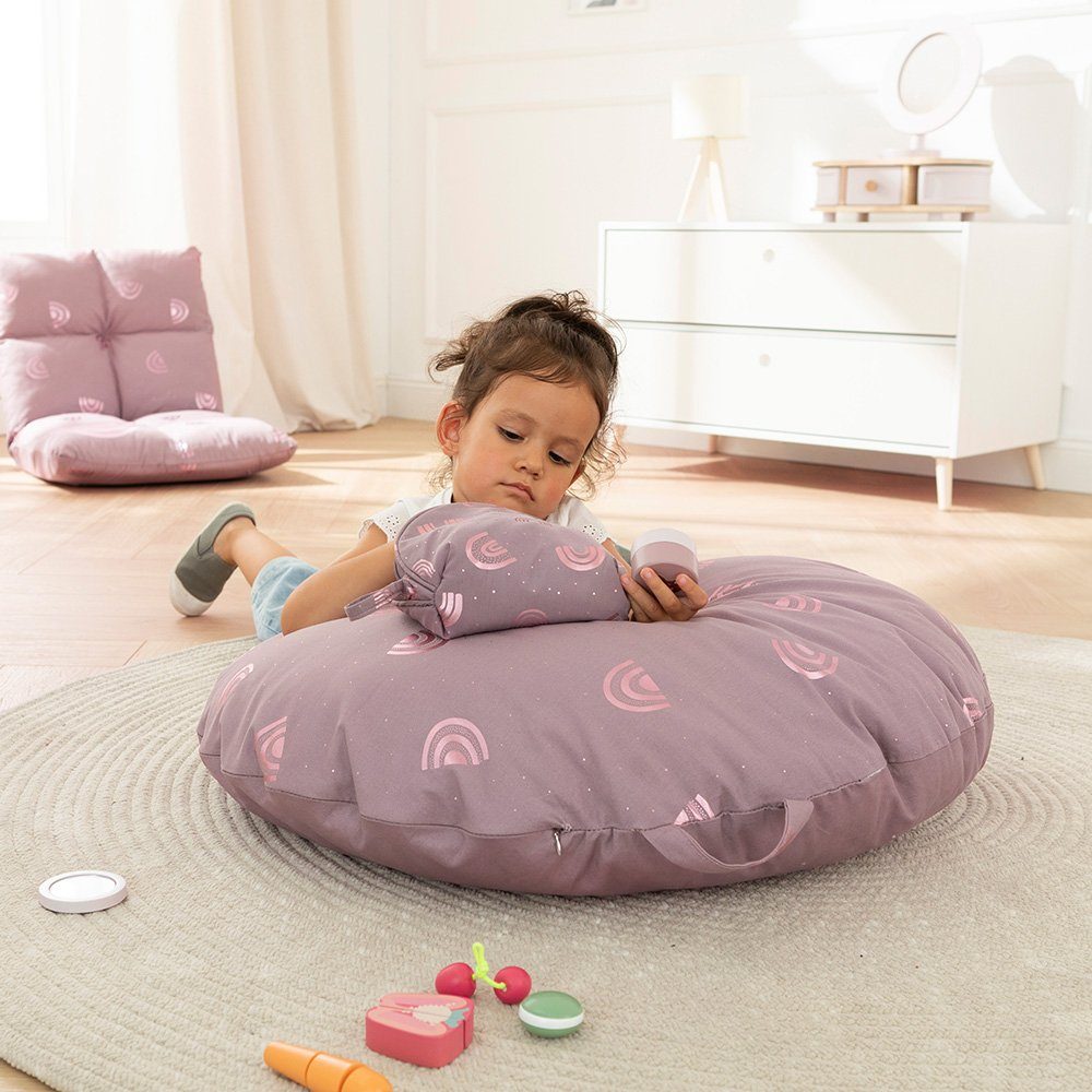 howa Bodenkissen rainbow, Kissen incl. Füllung Ø 80 cm für Kinderzimmer
