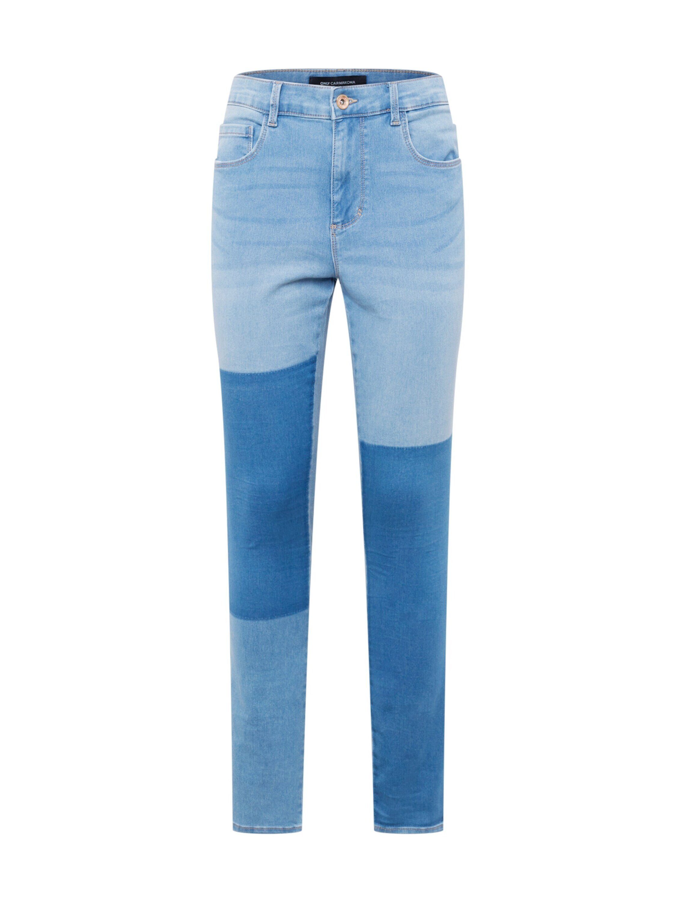 Skinny-fit-Jeans Weiteres Gürtelschlaufen Details, CARMAKOMA AUGUSTA Plain/ohne ONLY Detail, (1-tlg)