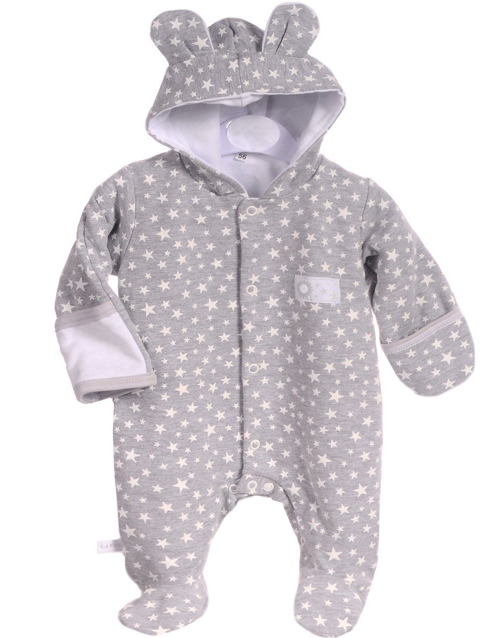 oder Overall Anzug Übergangsoverall Baby für Wagenanzug Herbst Frühjahr Bortini La