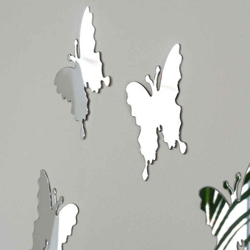 Tawo Wandspiegel »Spiegelsticker-Set "Schmetterlinge", H/B/T:«