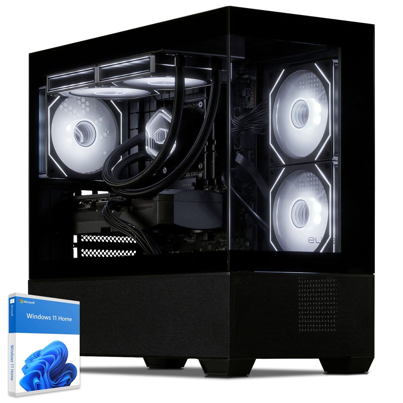 Sedatech UCCP122I2I1HF - Watercooling Gaming-PC (Intel Core i9 12900KF 16x 3.2GHz (max 5.2GHz), Radeon RX 9070 XT 16Gb, 32 GB RAM, 1000 GB SSD, Watercooling, Wlan 6E)