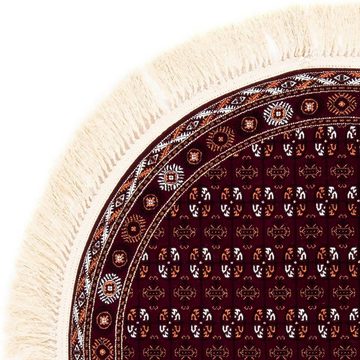Orientteppich Afghan Mauri, morgenland, rund, Höhe: 7 mm