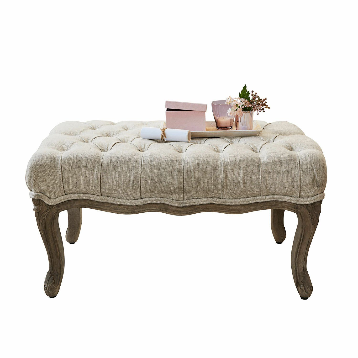 Mirabeau Hocker Hocker Ladon beige/braun
