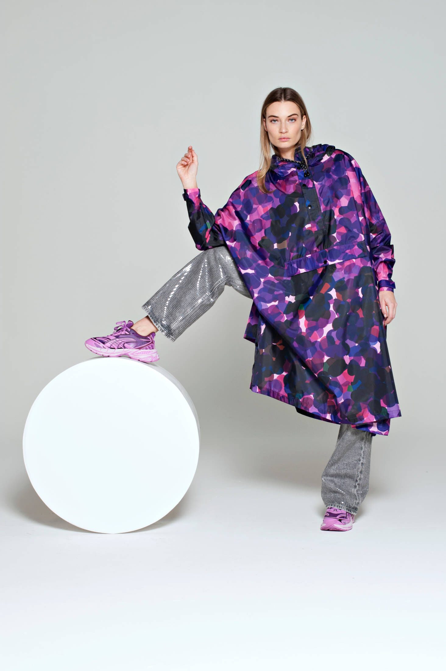 Rainkiss Regenjacke Damen Regenponcho CITY LIGHTS günstig online kaufen