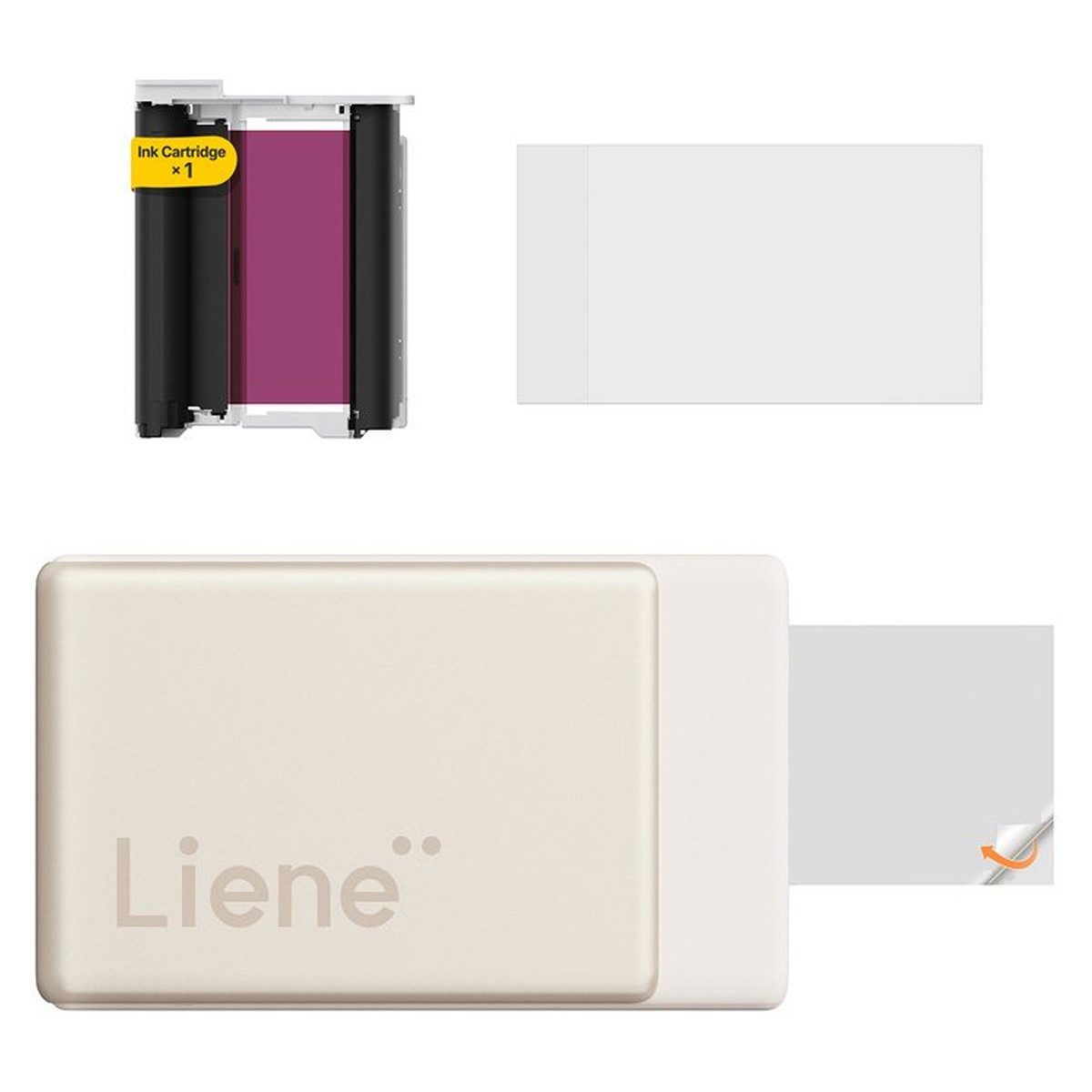 Liene Liene Pearl N200 Pro 2x3" tragbarer Fotodrucker (Gold) Fotodrucker