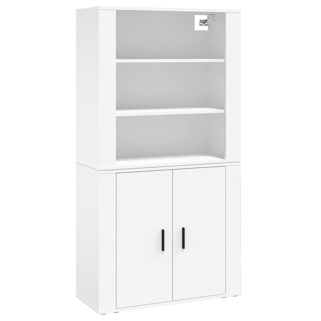 Highboard Highboard Weiß Holzwerkstoff