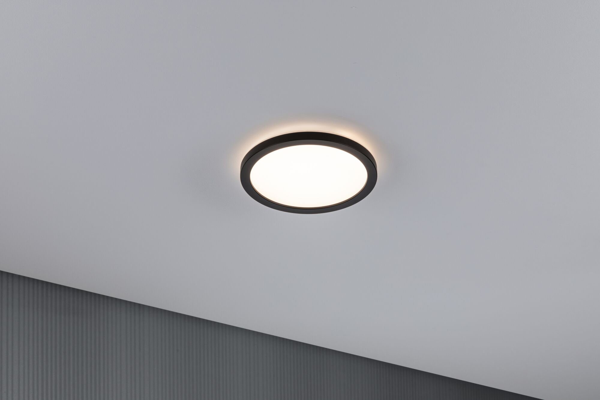 Paulmann Shine, LED Panel fest Warmweiß LED Atria integriert,