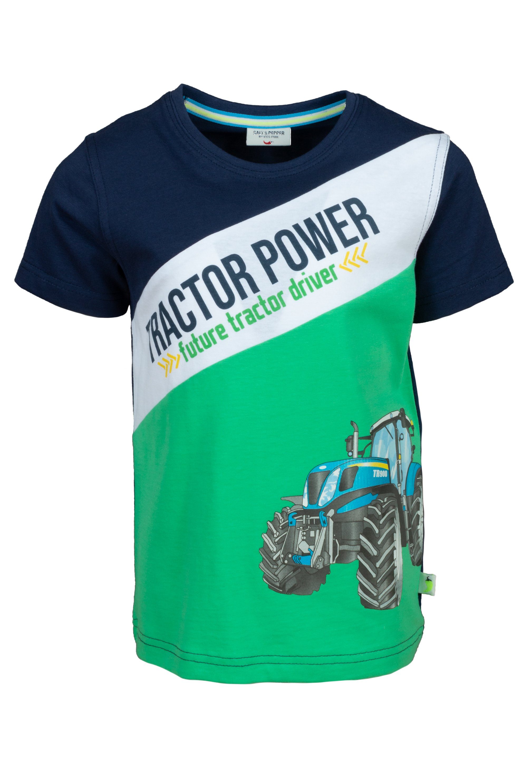 SALT AND PEPPER T-Shirt S/S Print Tractor Power (1-tlg)