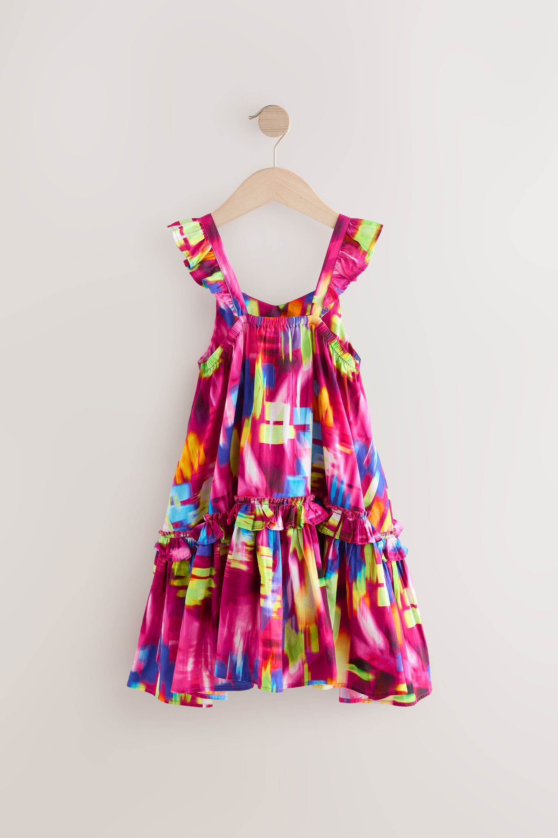 Next Sommerkleid Bedrucktes Sommerkleid aus 100 % günstig online kaufen