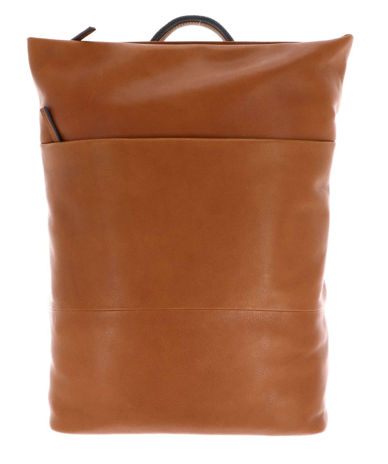 Leonhard Heyden Laptoprucksack Zipped Backpack (Set, 2-tlg), aus echtem Rindsleder