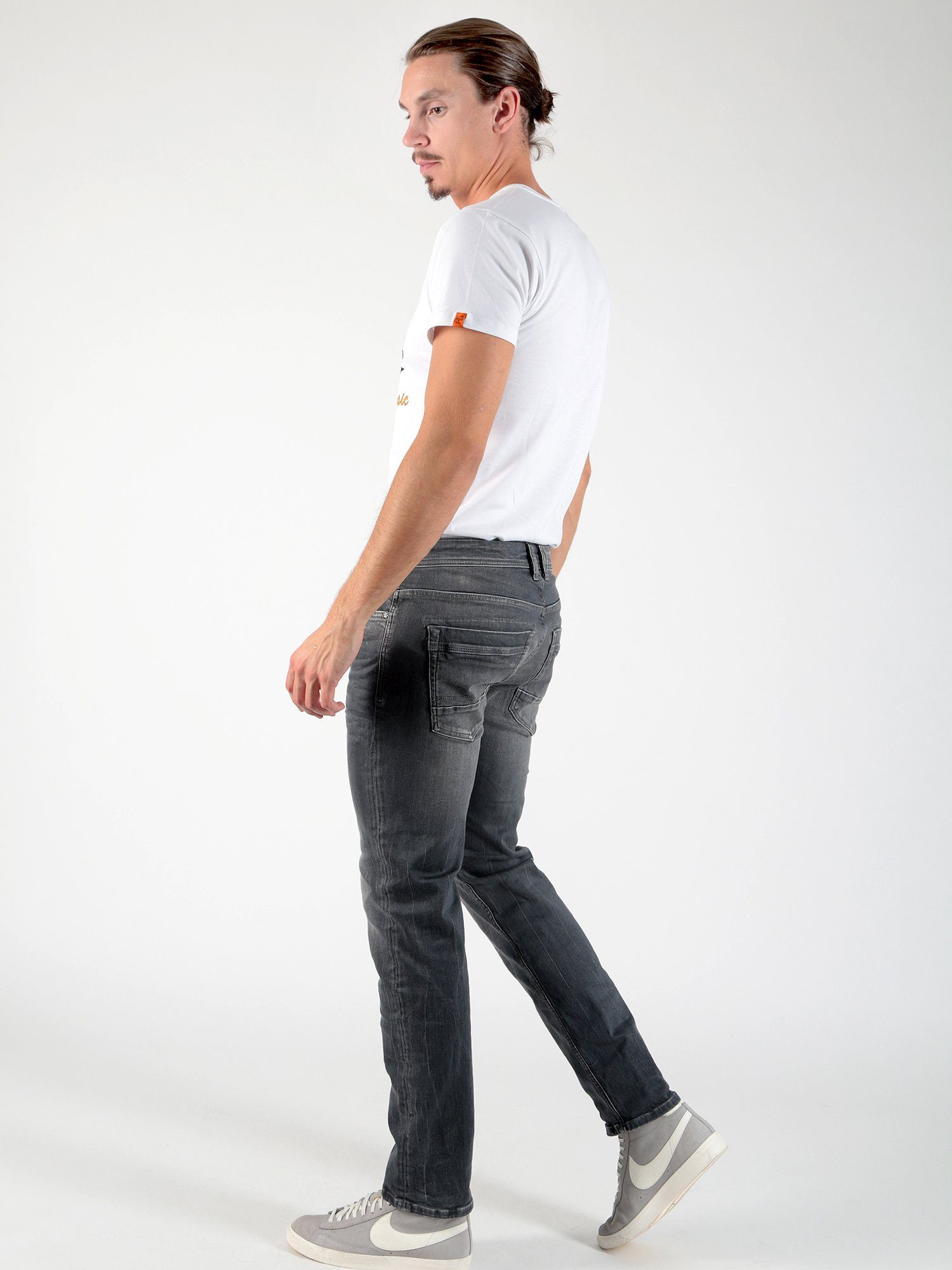 Miracle of Denim Regular-fit-Jeans Fit Jogg Everett Comfort Thomas Jeans Grey