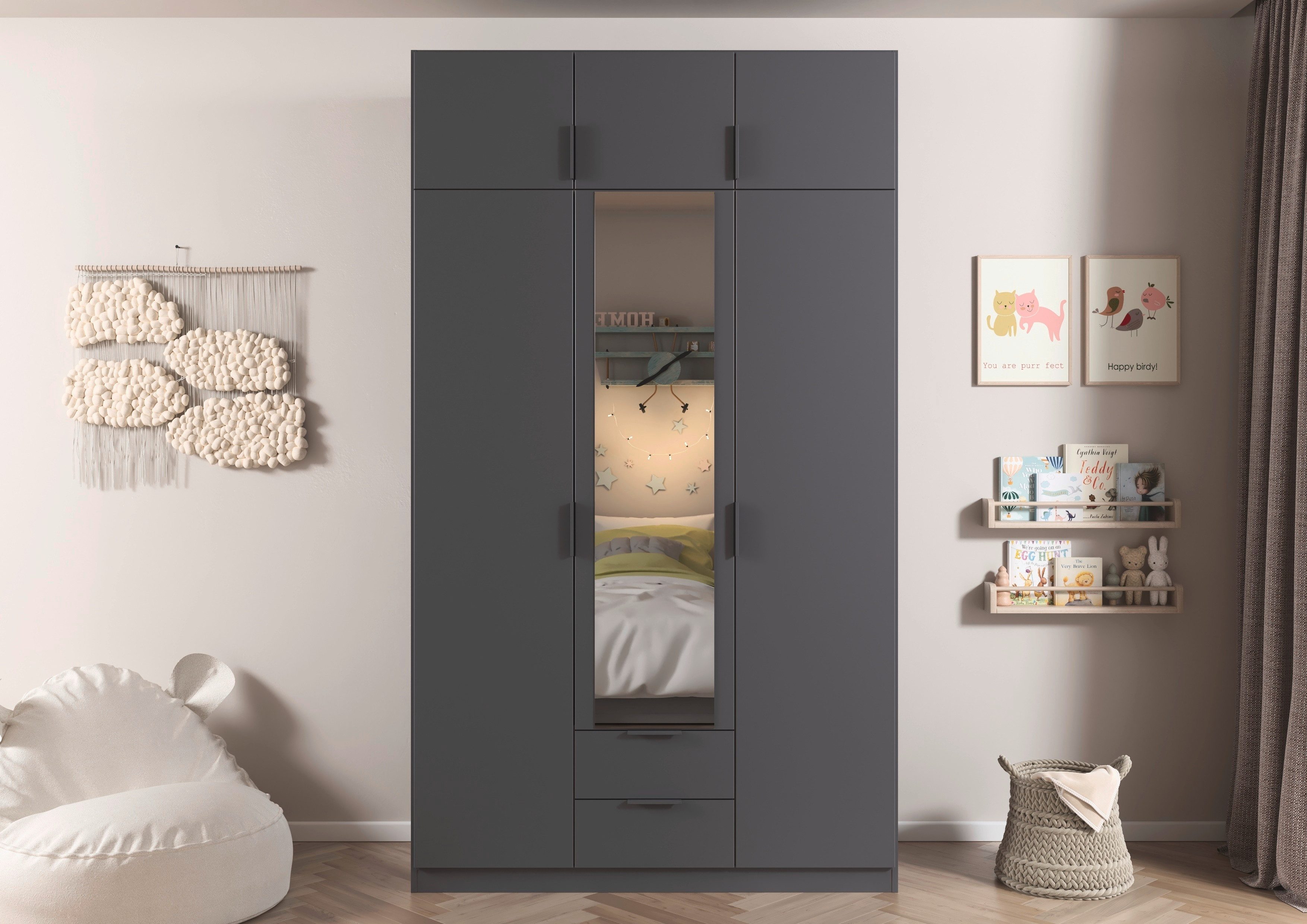 rauch Kleiderschrank Drehtürenschrank Schrank Garderobe Ankleide günstig online kaufen