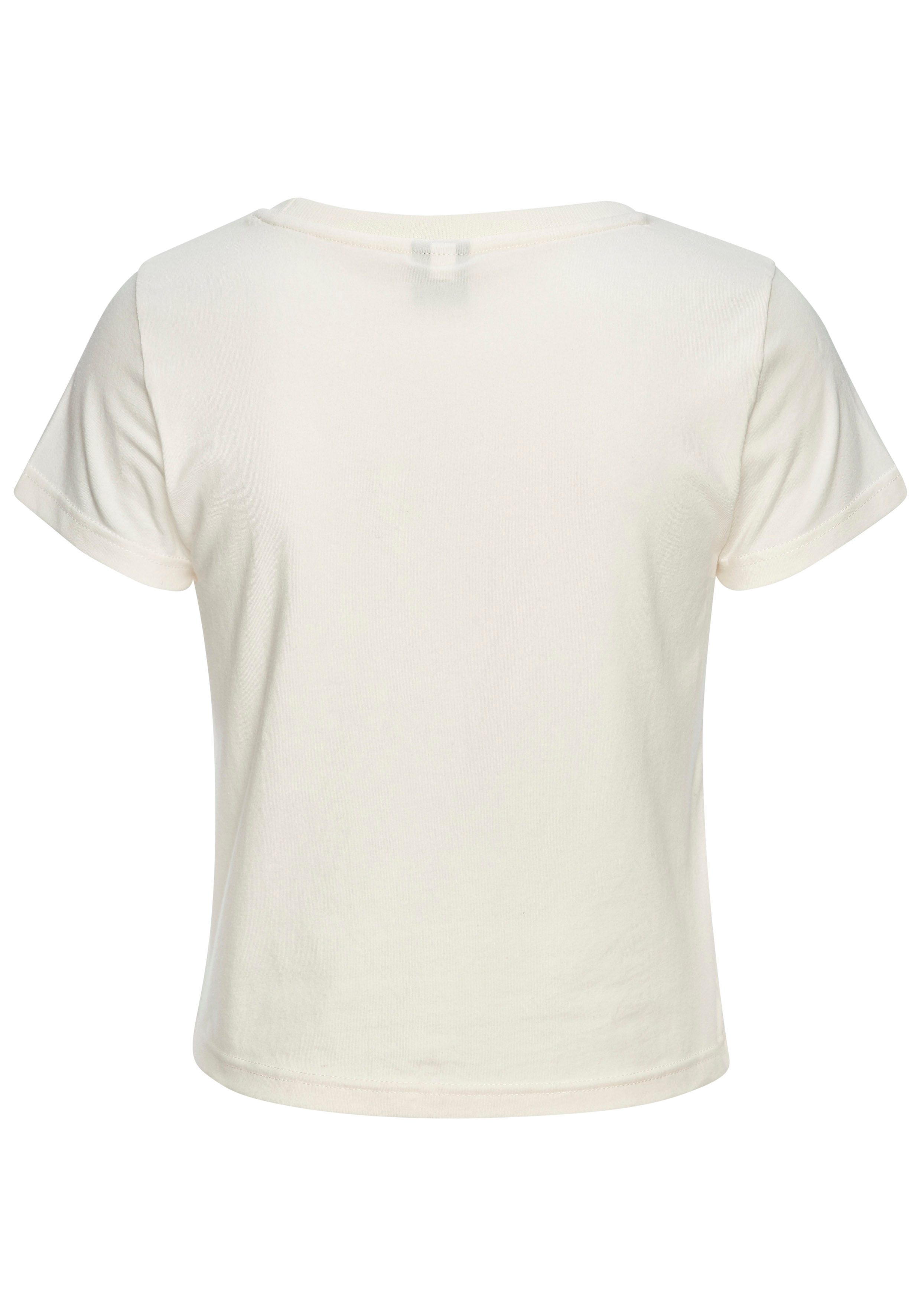 Bench. Loungewear T-Shirt mit Print, aus weicher Baumwoll-Qualität, Home-und Loungewear-Serie – Bild 4 von 5