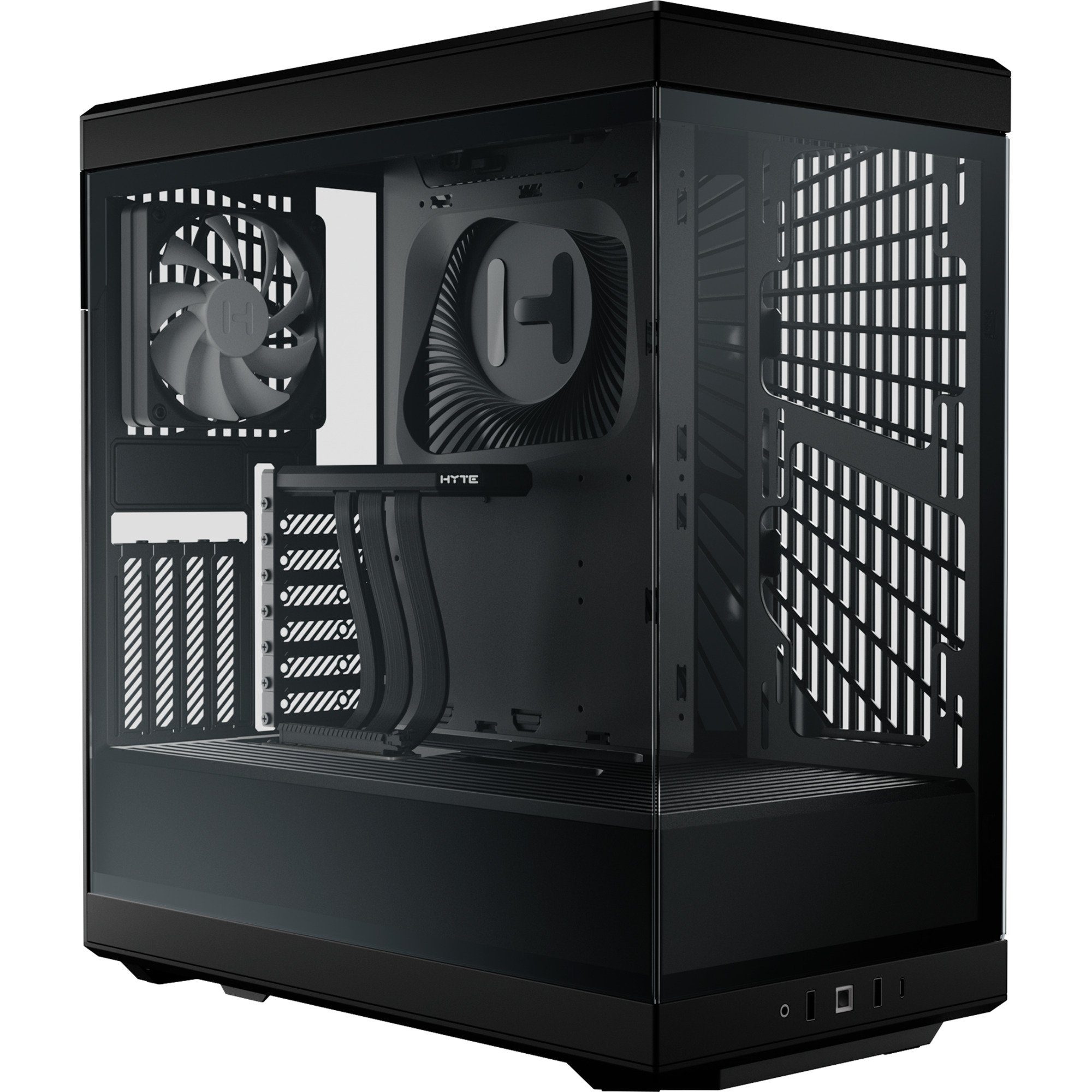 Hyte PC-Gehäuse HYTE Y40, Tower-Gehäuse, (Tempered Glass)