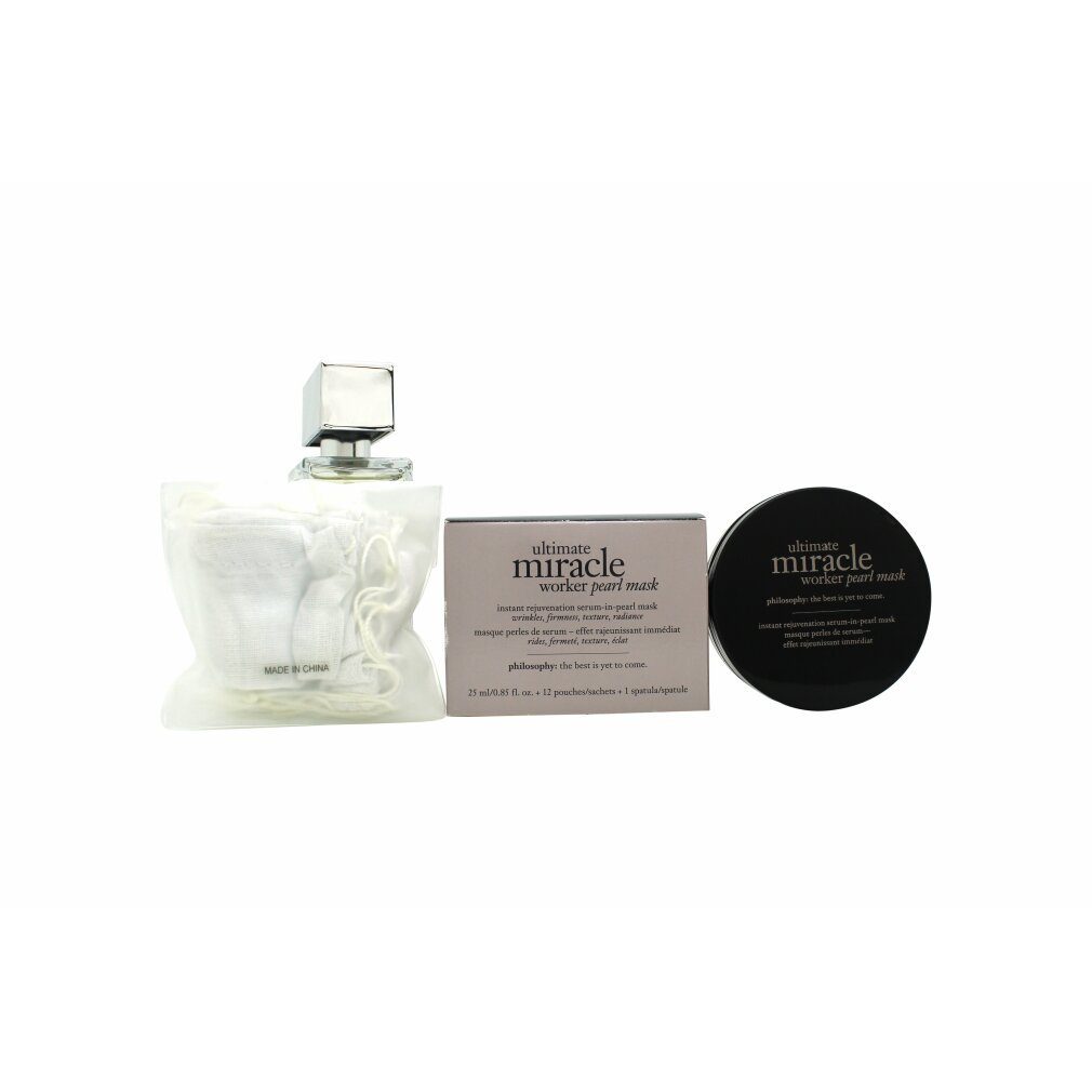 philosophy Gesichtsmaske Ultimate Miracle Worker Pearl Mask 25ml + 12 Beutel