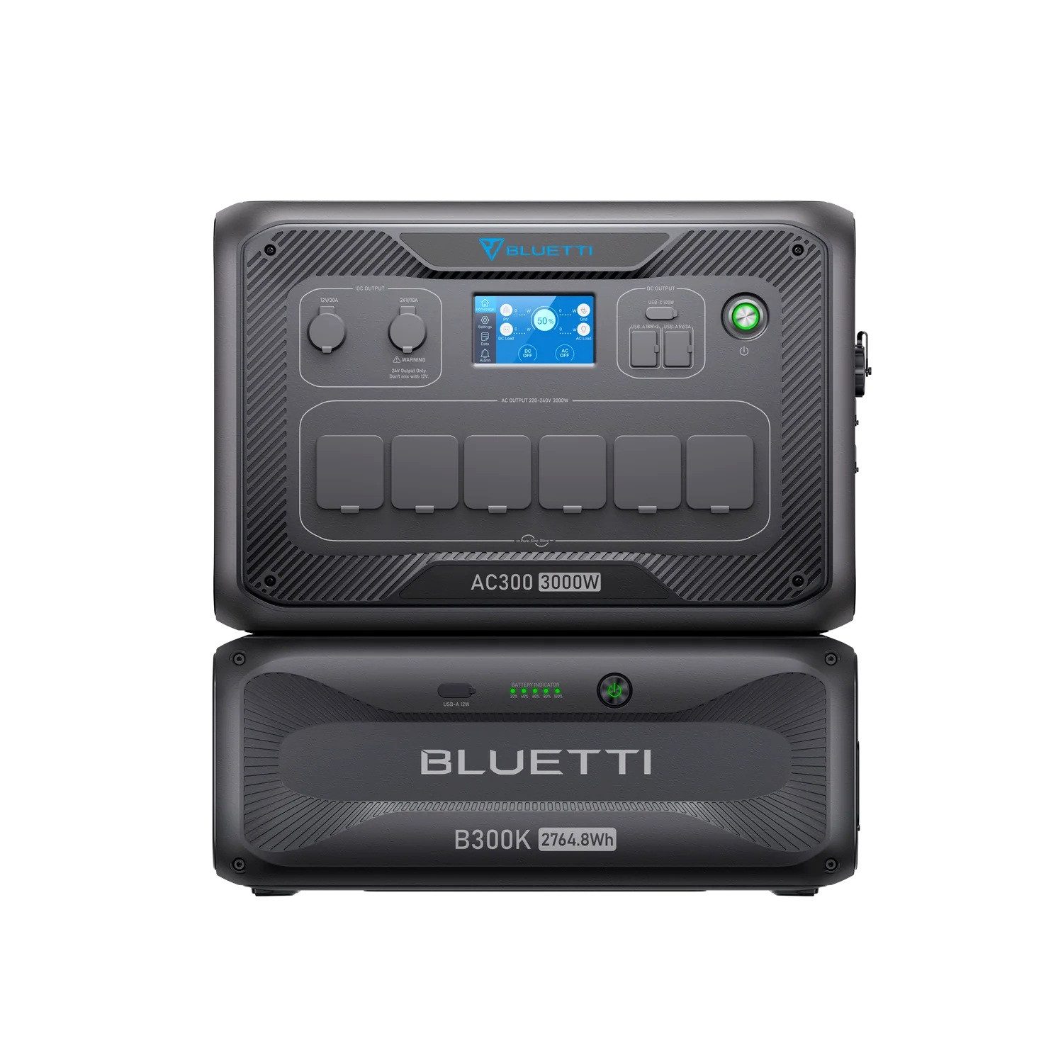 BLUETTI Bluetti AC300 mit B300K Erweiterungsbatterie 5.068Wh 1x B300K 0% MwSt Powerstation