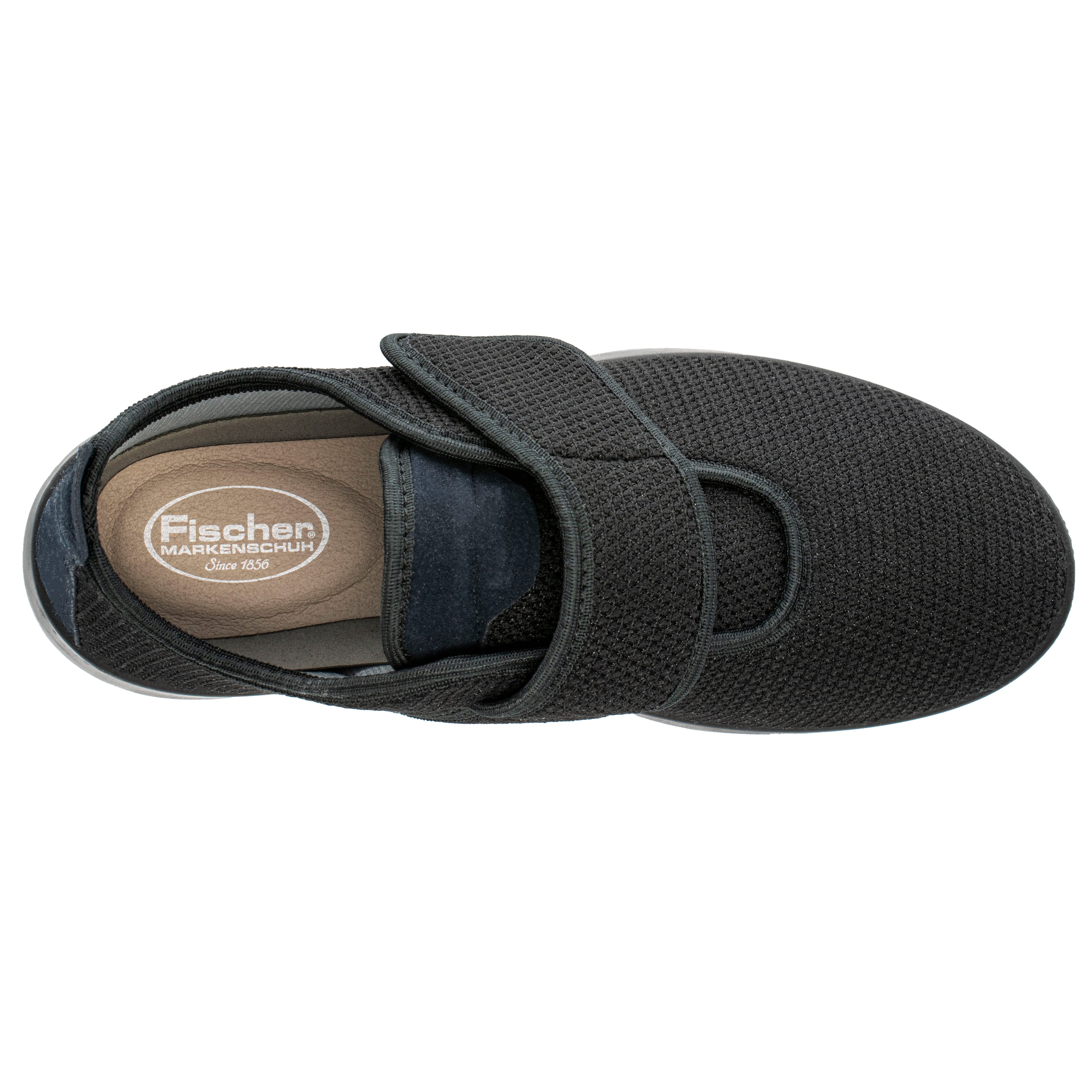 Fischer-Markenschuh Ortho Aktiv Klettschuh Unisex, aus Textilstretch, mit Textilfutter, Einlegesohle herausnehmbar