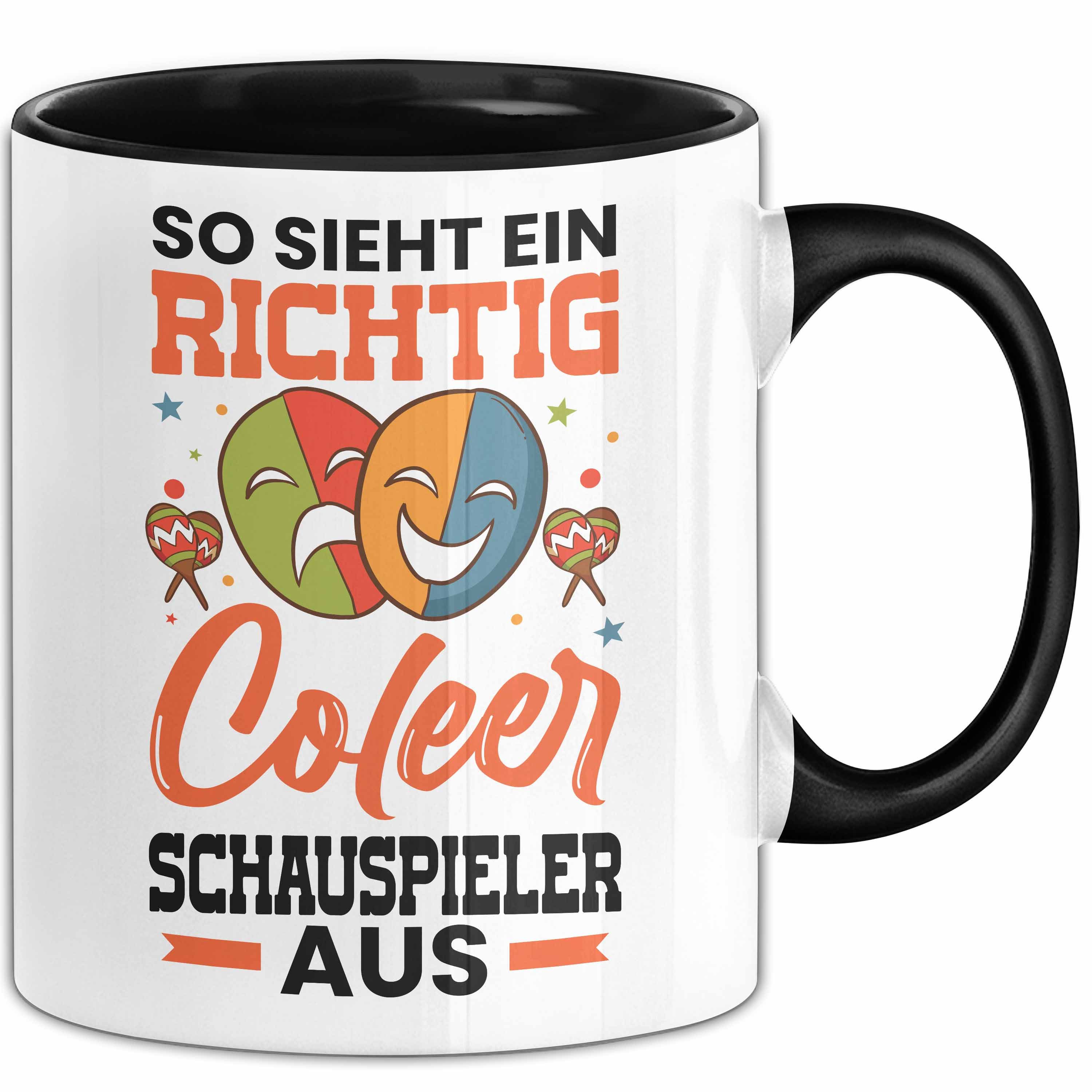 Karateka Tasse Mit Lustigem Spruch – „So Sieht Ein Richtig Cooler Karateka Aus“ – Geschenk Für Geburtstag, Weihnachten