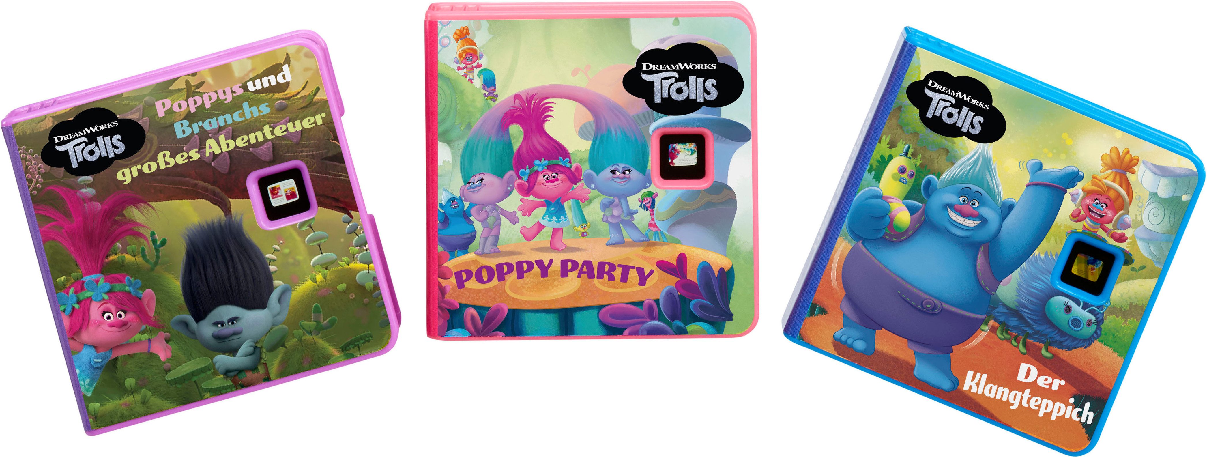Little Tikes® Hörspielkassette Story Dream Machine, Trolls Kollektion, (Set, 4-St), passend für Story Dream Machine
