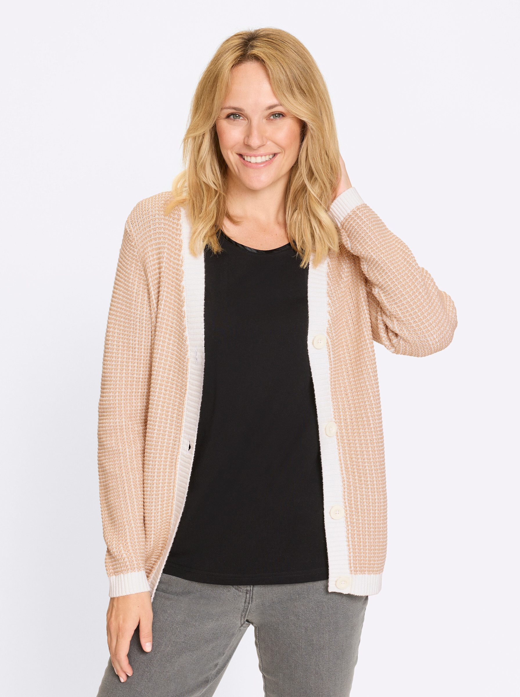Sieh an! Strickjacke Strickjacke günstig online kaufen
