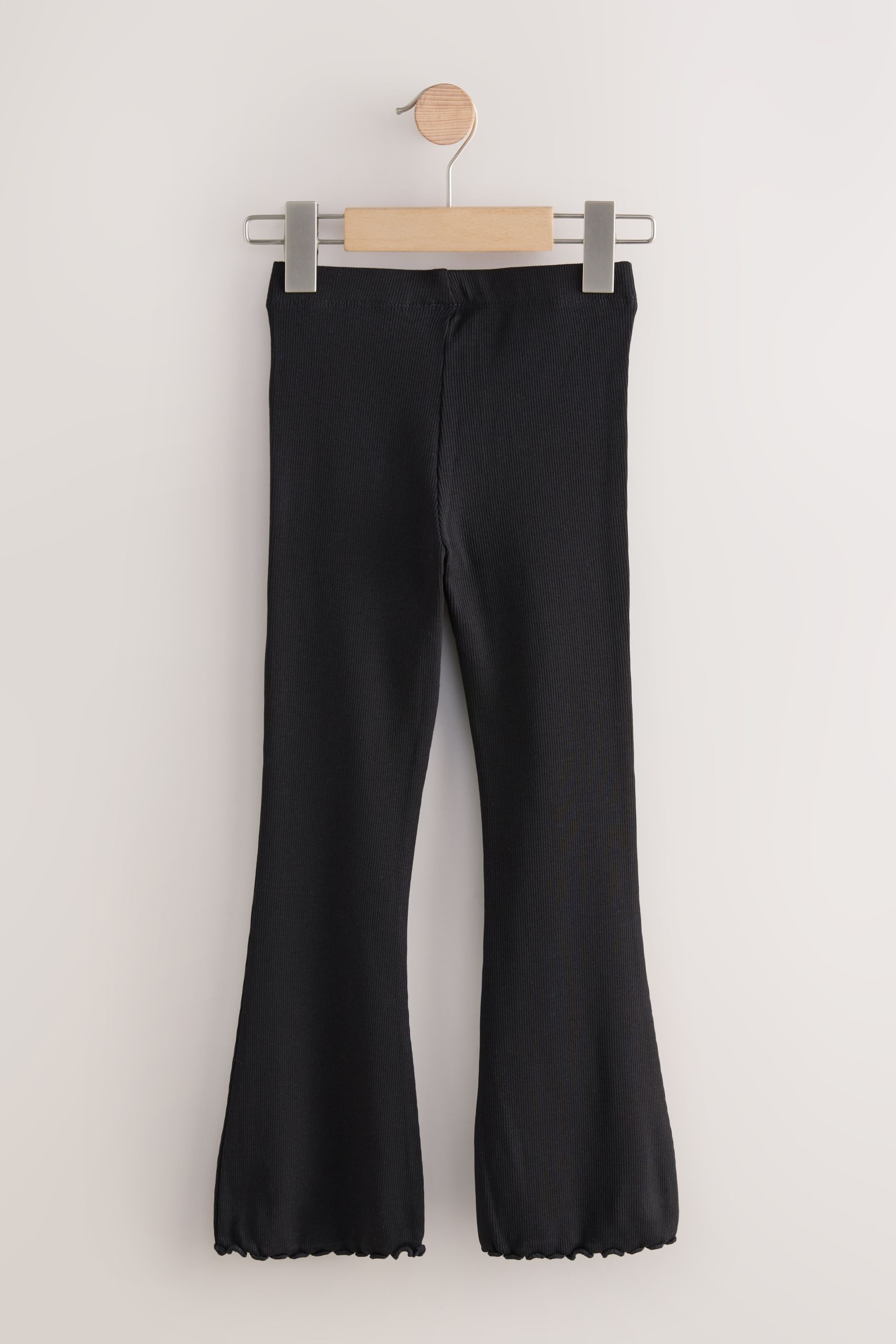 Next Leggings Gerippte Leggings mit ausgestelltem Bein, 2er-Pack (2-tlg) – Bild 2 von 5