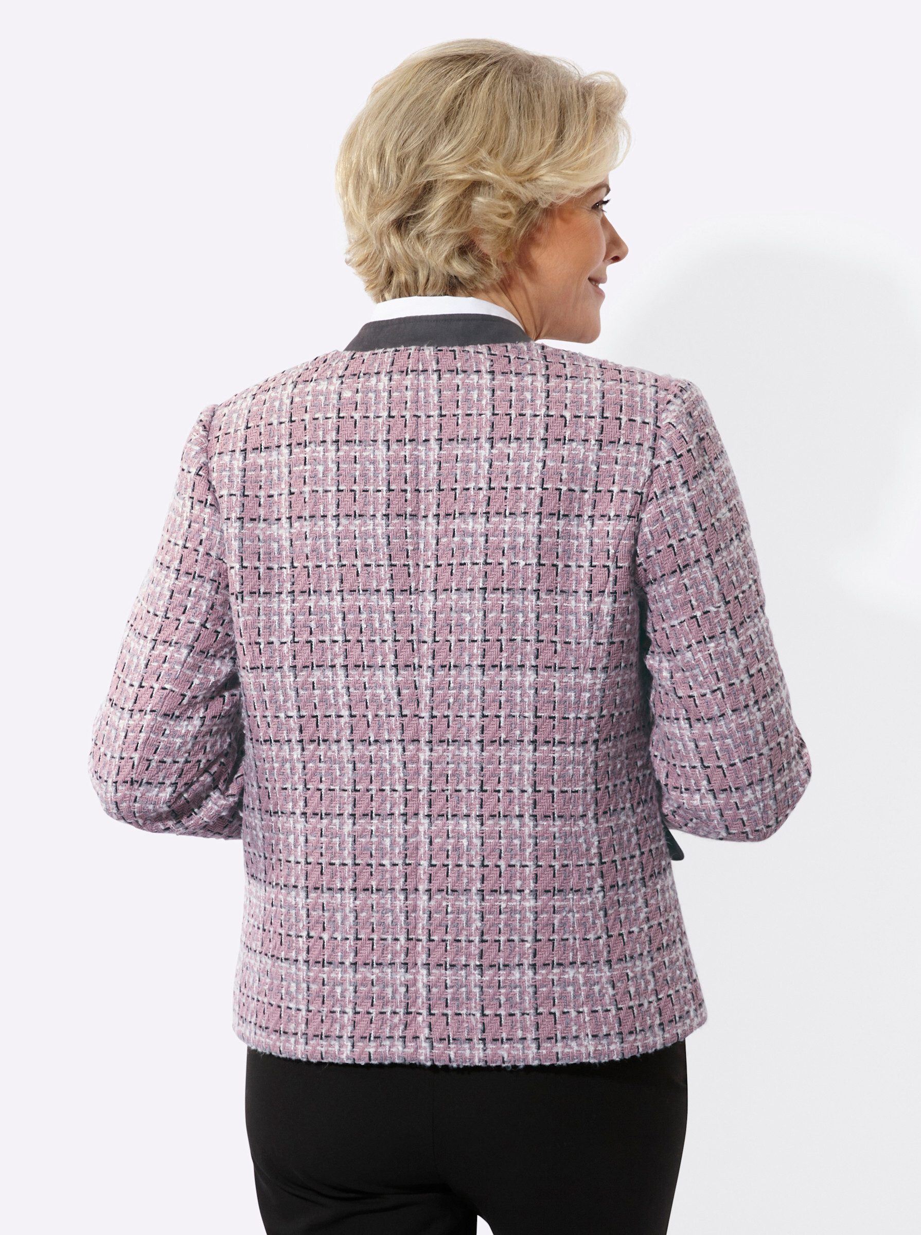 Witt Blusenblazer Bouclé-Blazer Langarm günstig online kaufen